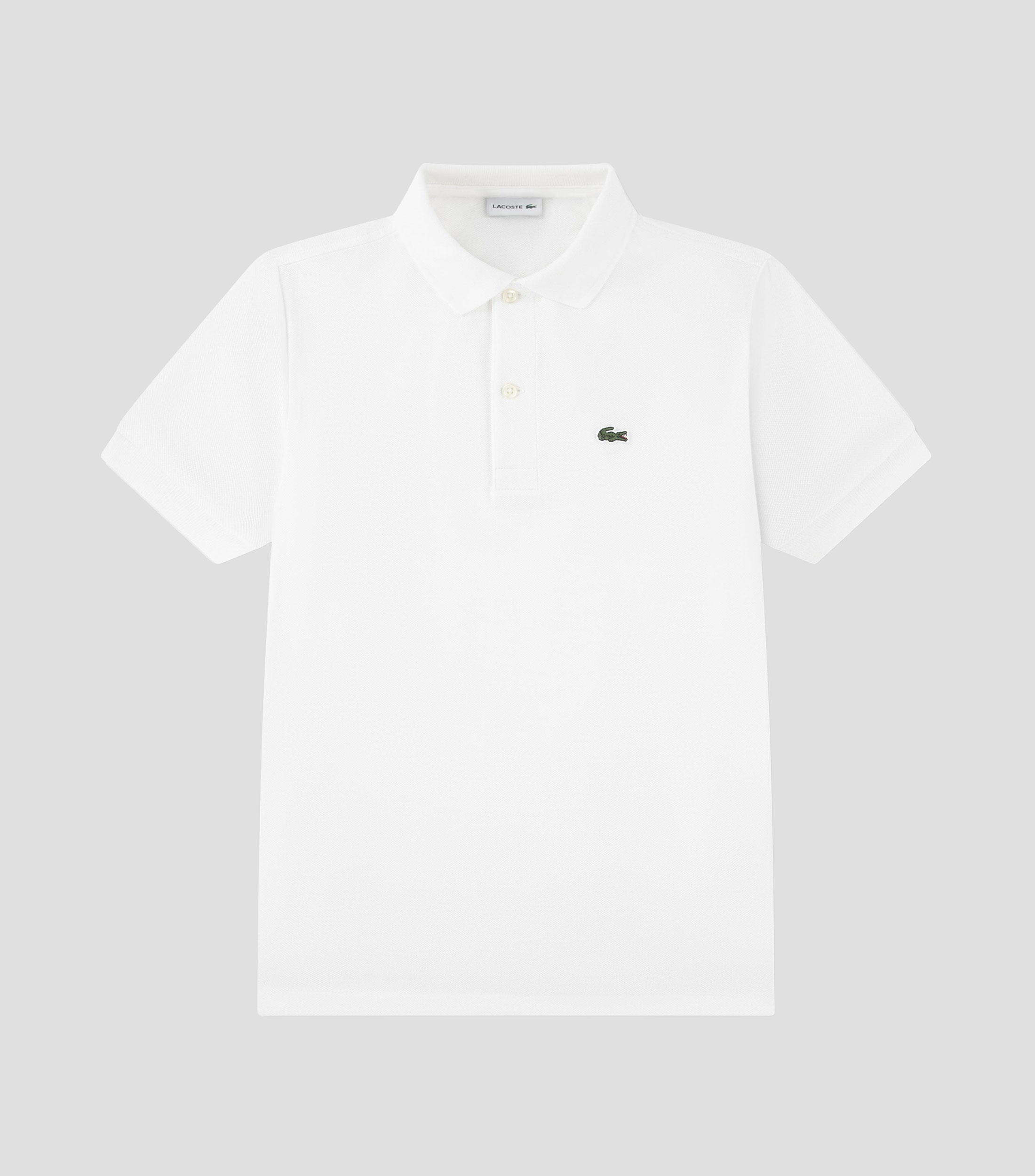 Playera tipo polo manga corta lisa Niño
