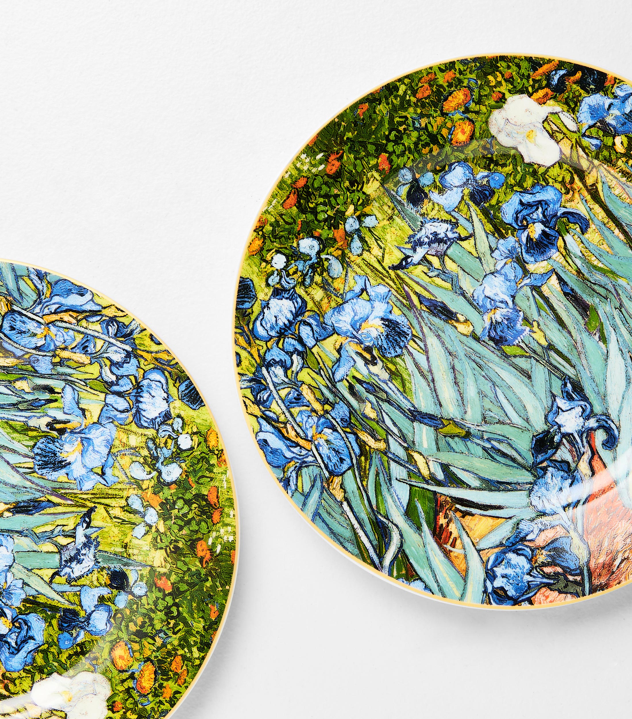 Set 2 platos Iris Van Gogh