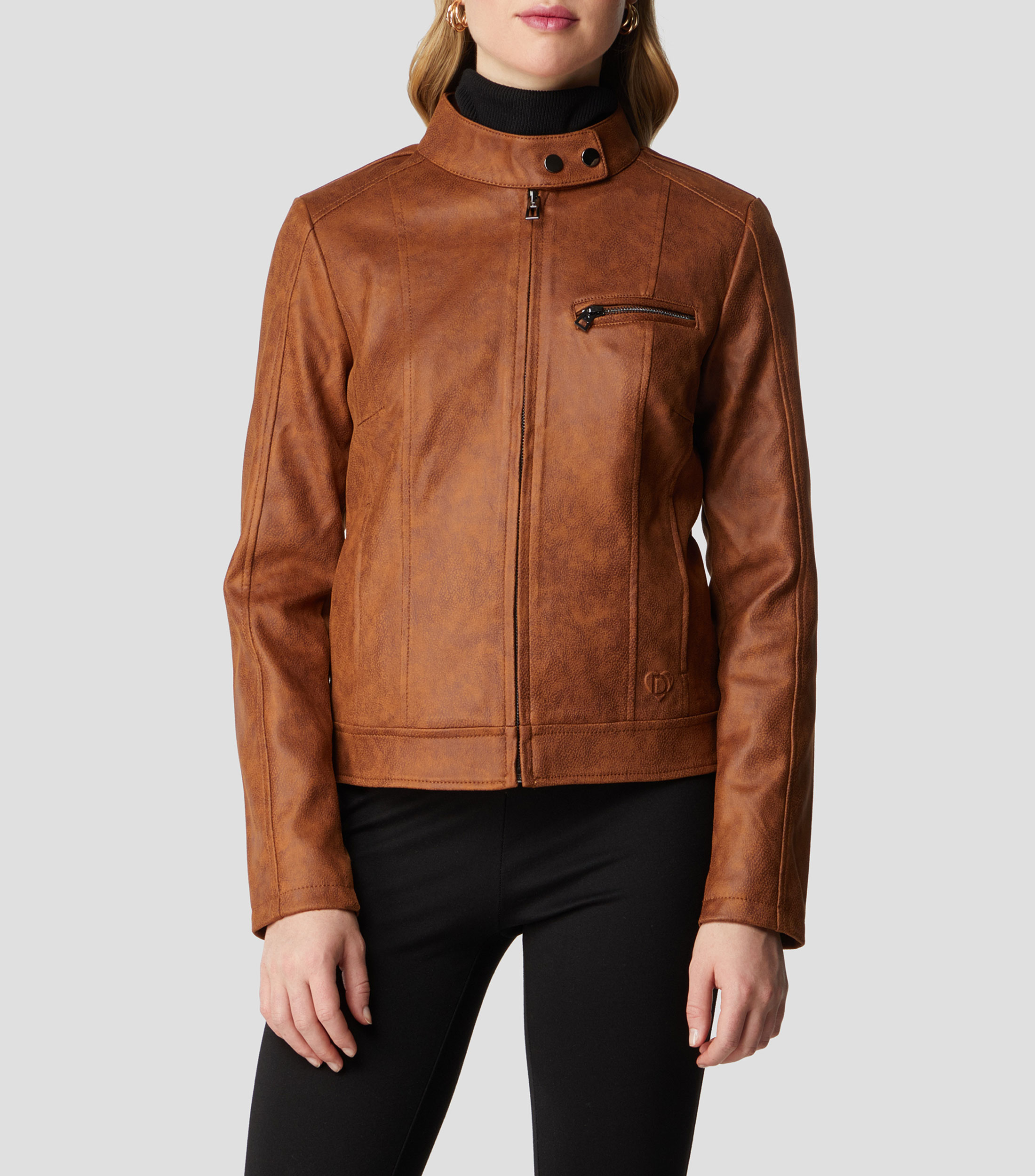 Chamarra Biker Palacio De Hierro Chamarras Mujer Chamarras De