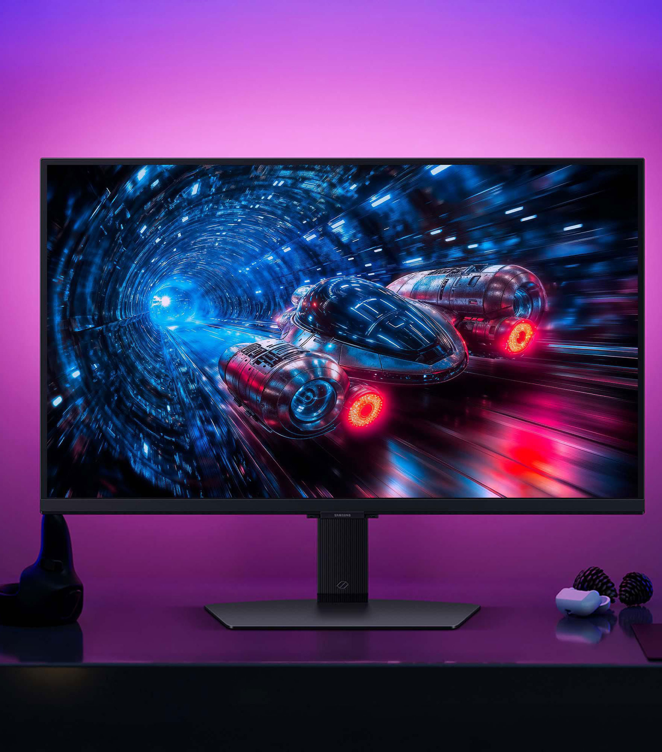 Monitor Gamer 27 Pulgadas Plana 4K G7 LS27FG702ELXZX