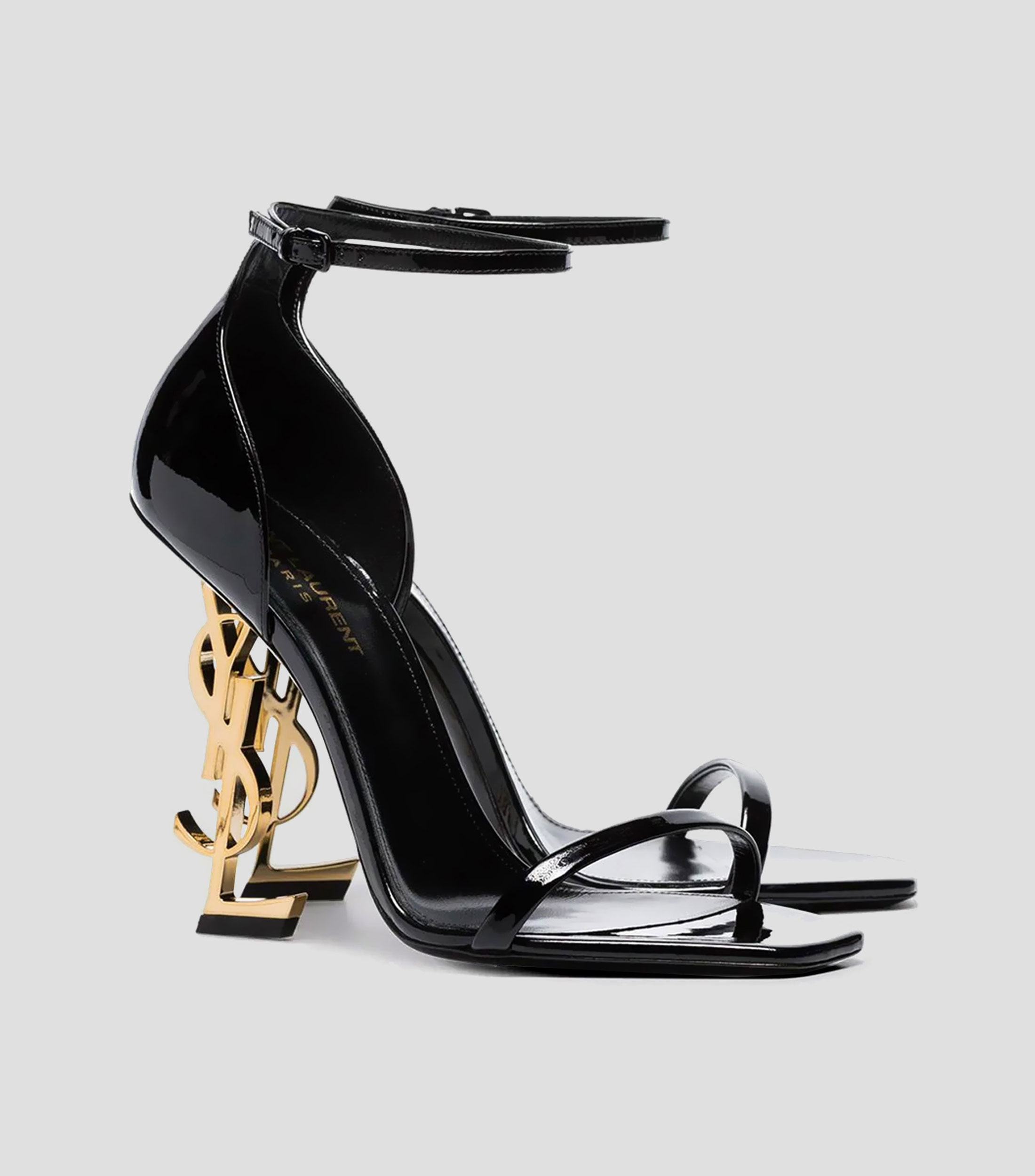 Sandalias con tacon alto de aguja Mujer
