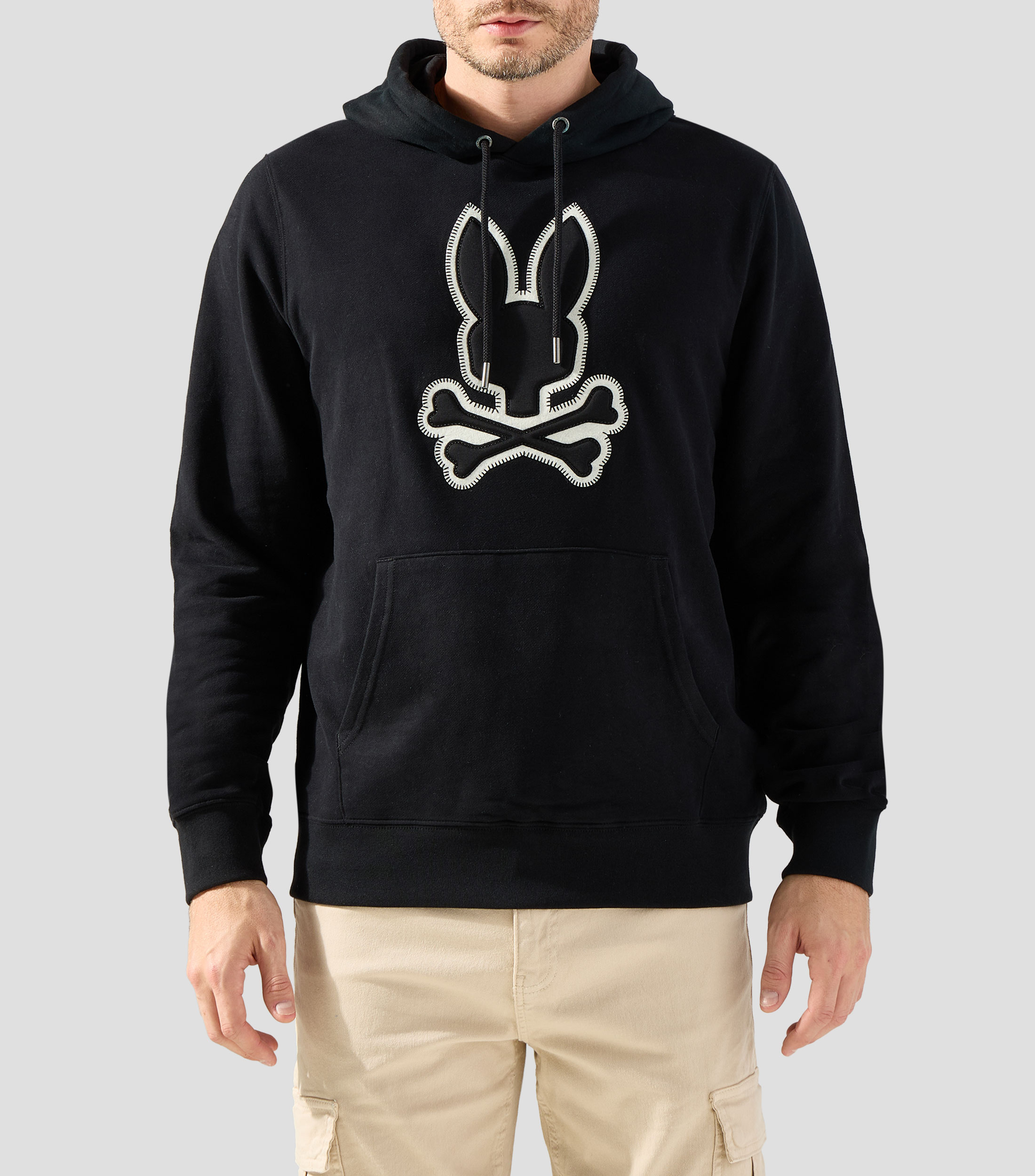 Sudadera canguro con capucha Hombre