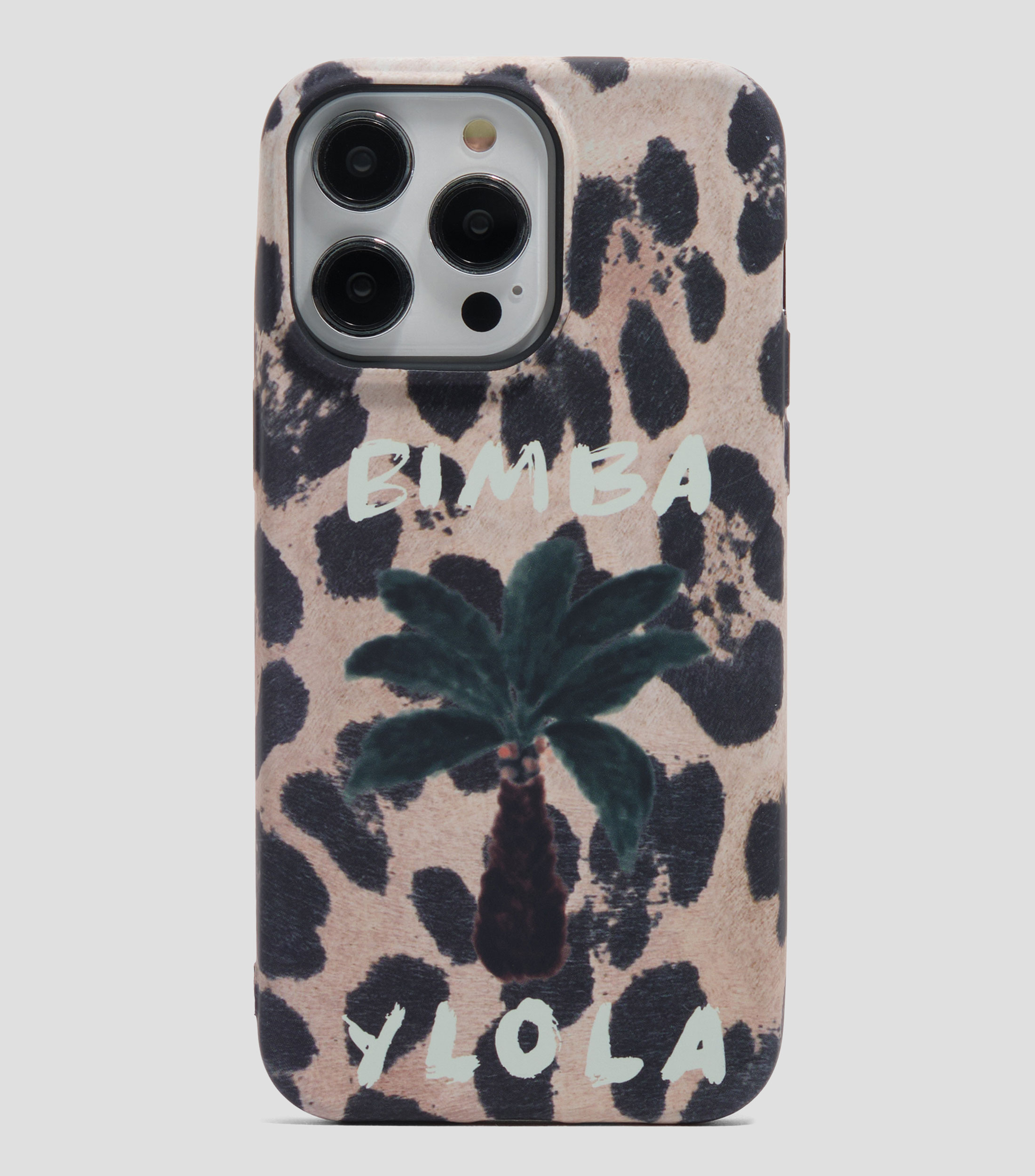 Funda rígida iPhone 15 Pro Max palmera beige