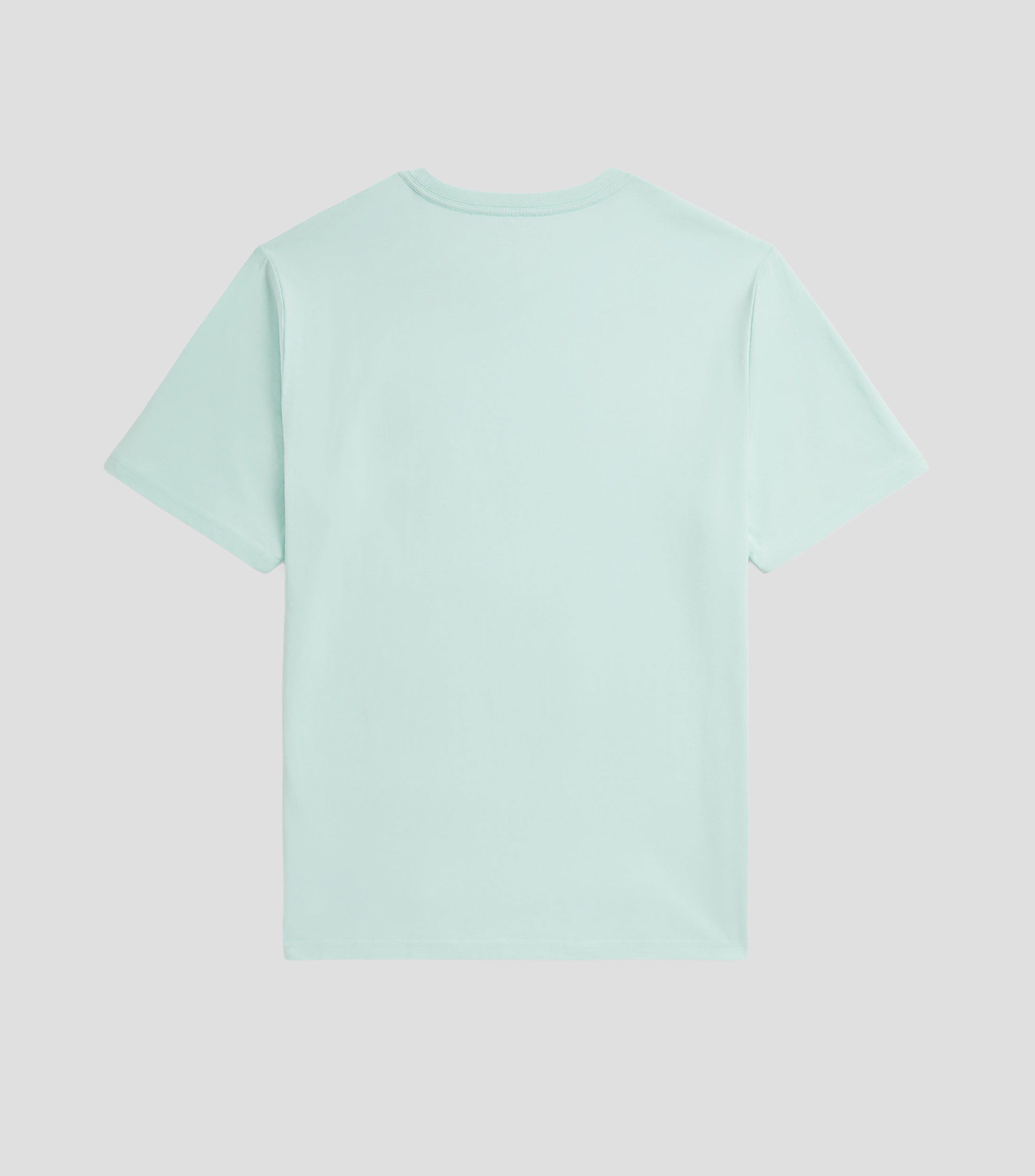 Playera de cuello redondo con manga corta lisa Niño