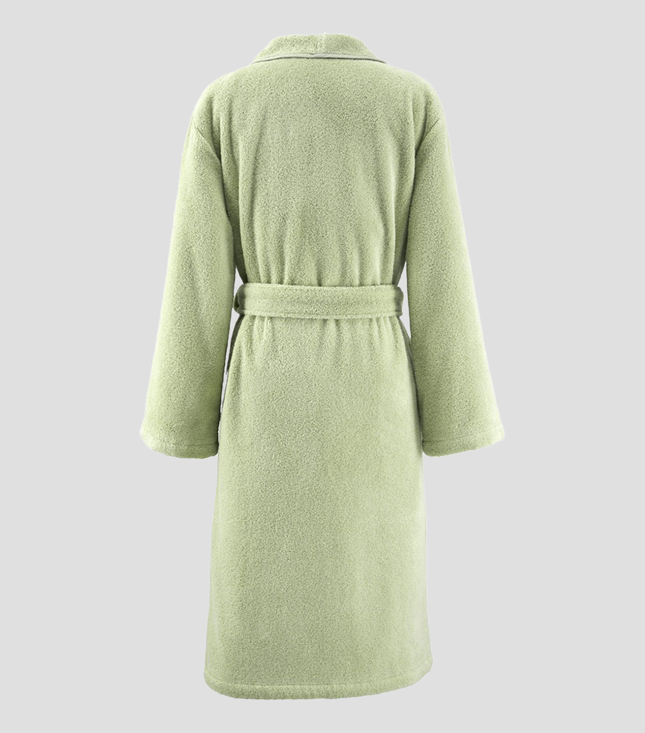 Bata de baño Orchidée verde Mujer
