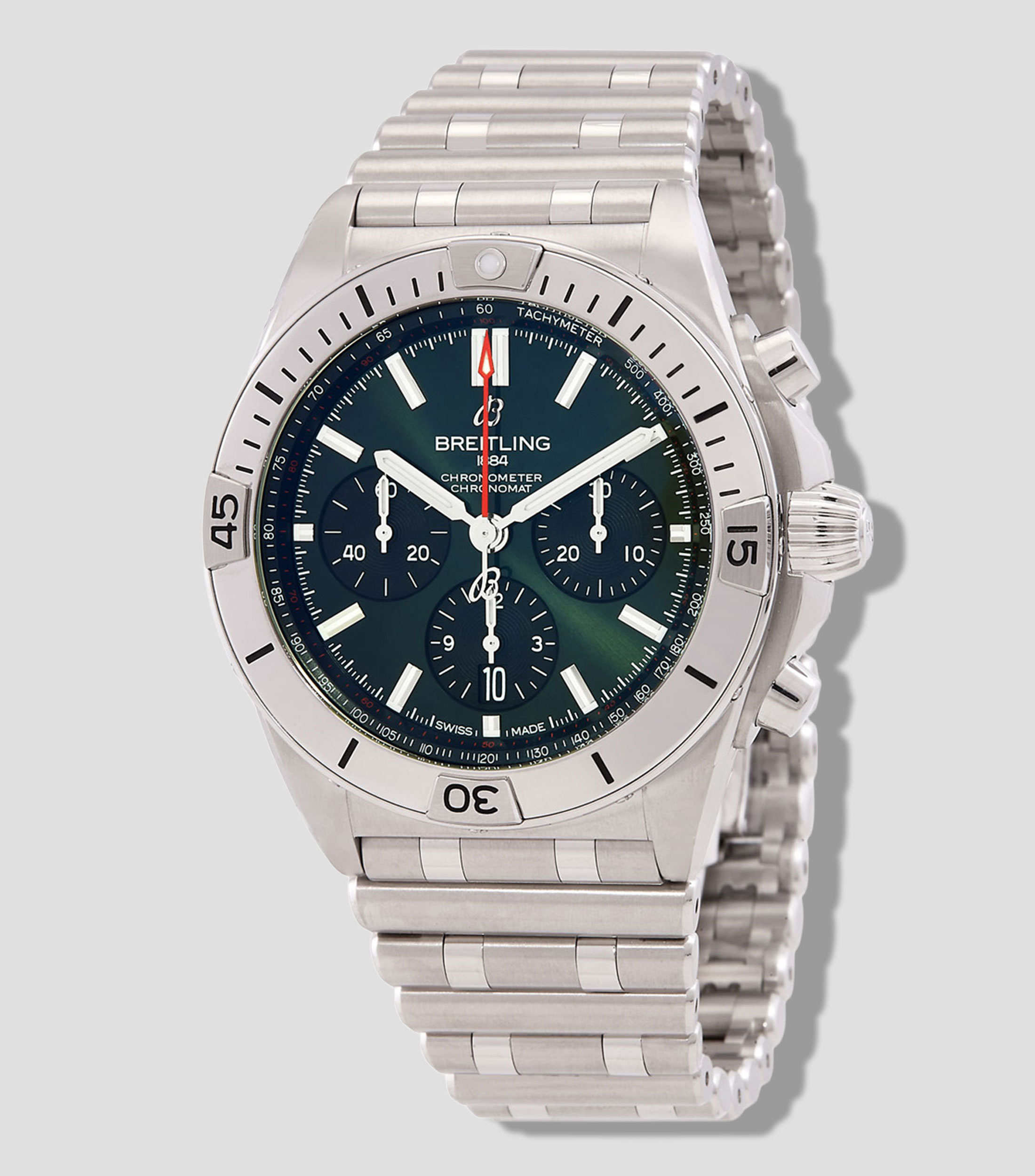Reloj para Hombre Chronomat 42 deportivo plateado