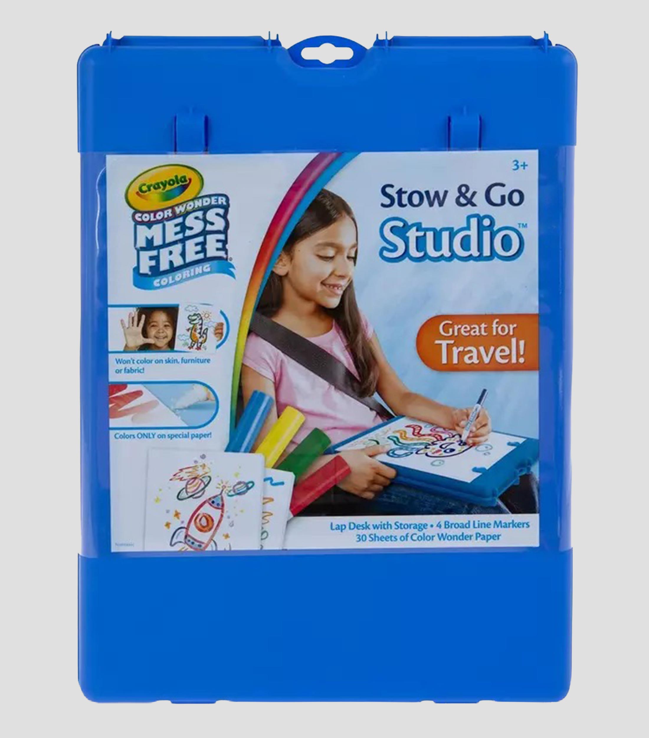 Set de Viaje Creativo Color Wonder Stow & Go Studio 35 Piezas