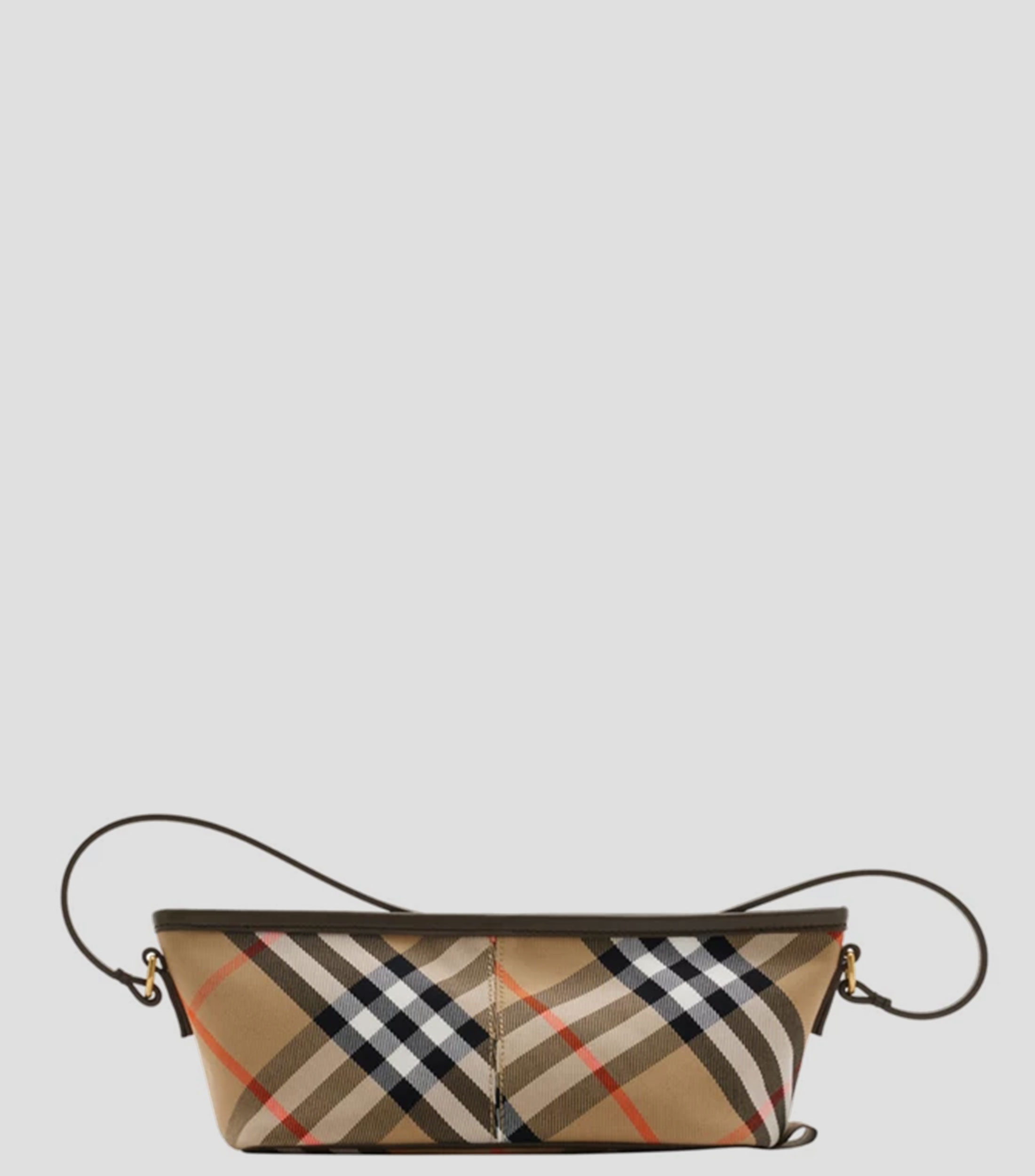 Mini Bolso Shoulder a cuadros Mujer