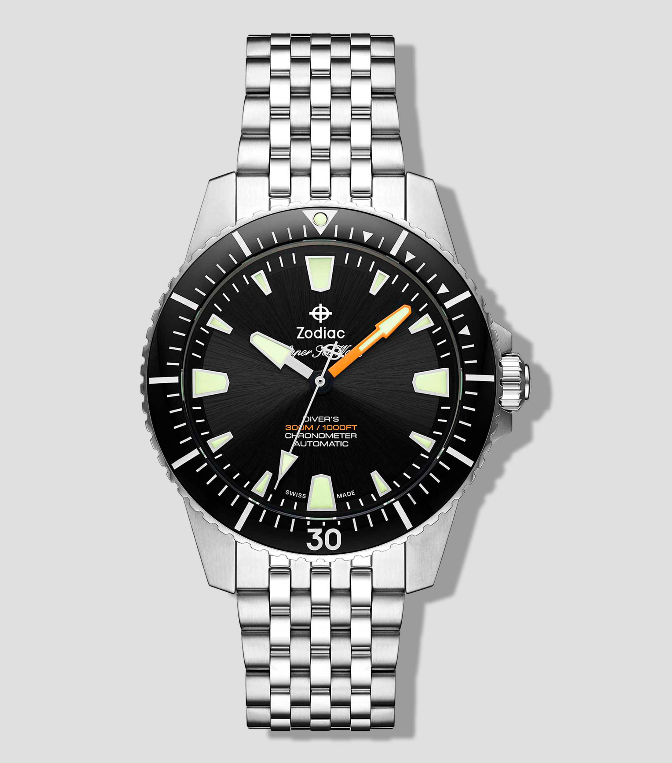 Reloj para Hombre Pro-Driver casual plateado