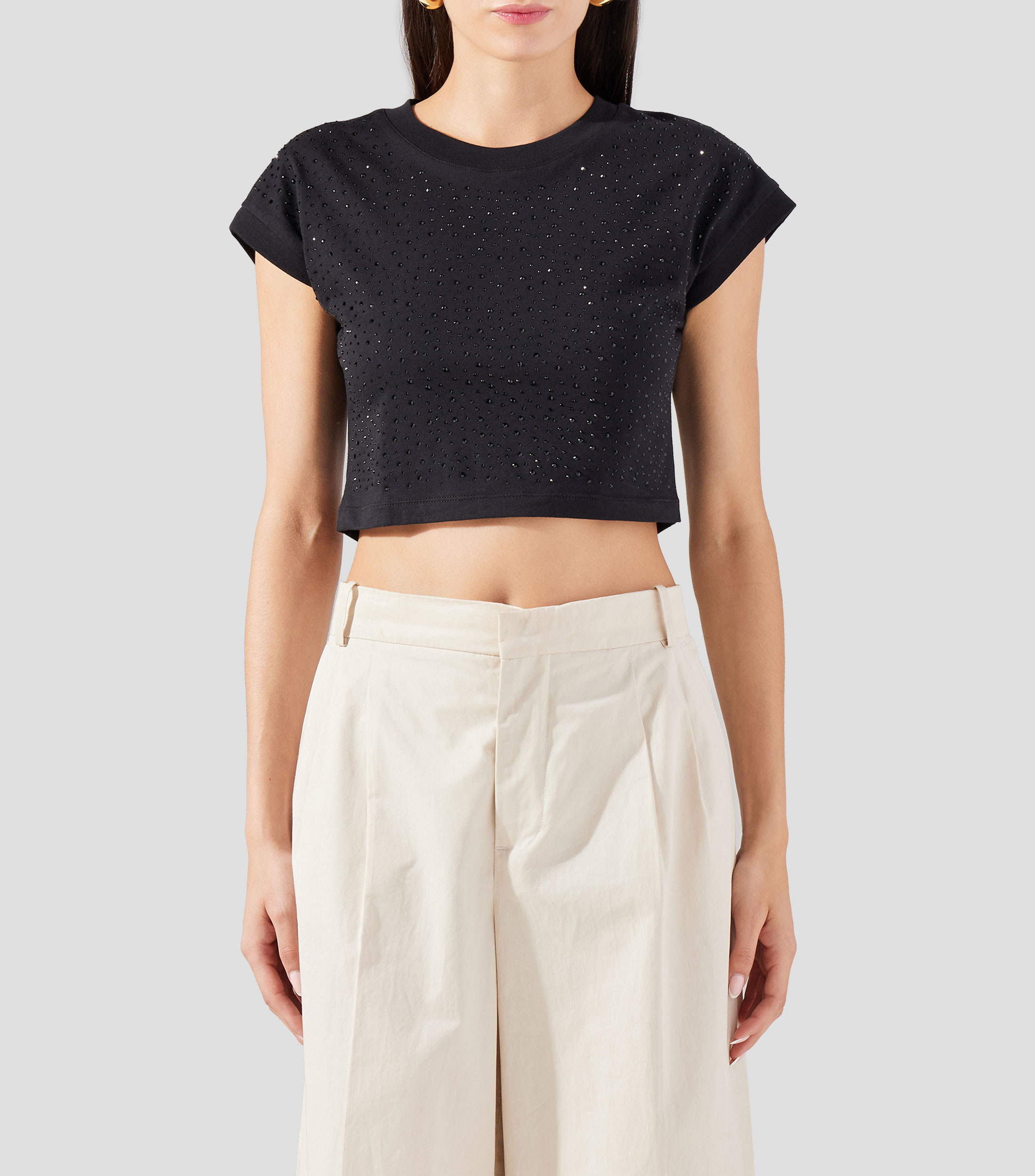 Playera cuello redondo manga corta fantasía Mujer