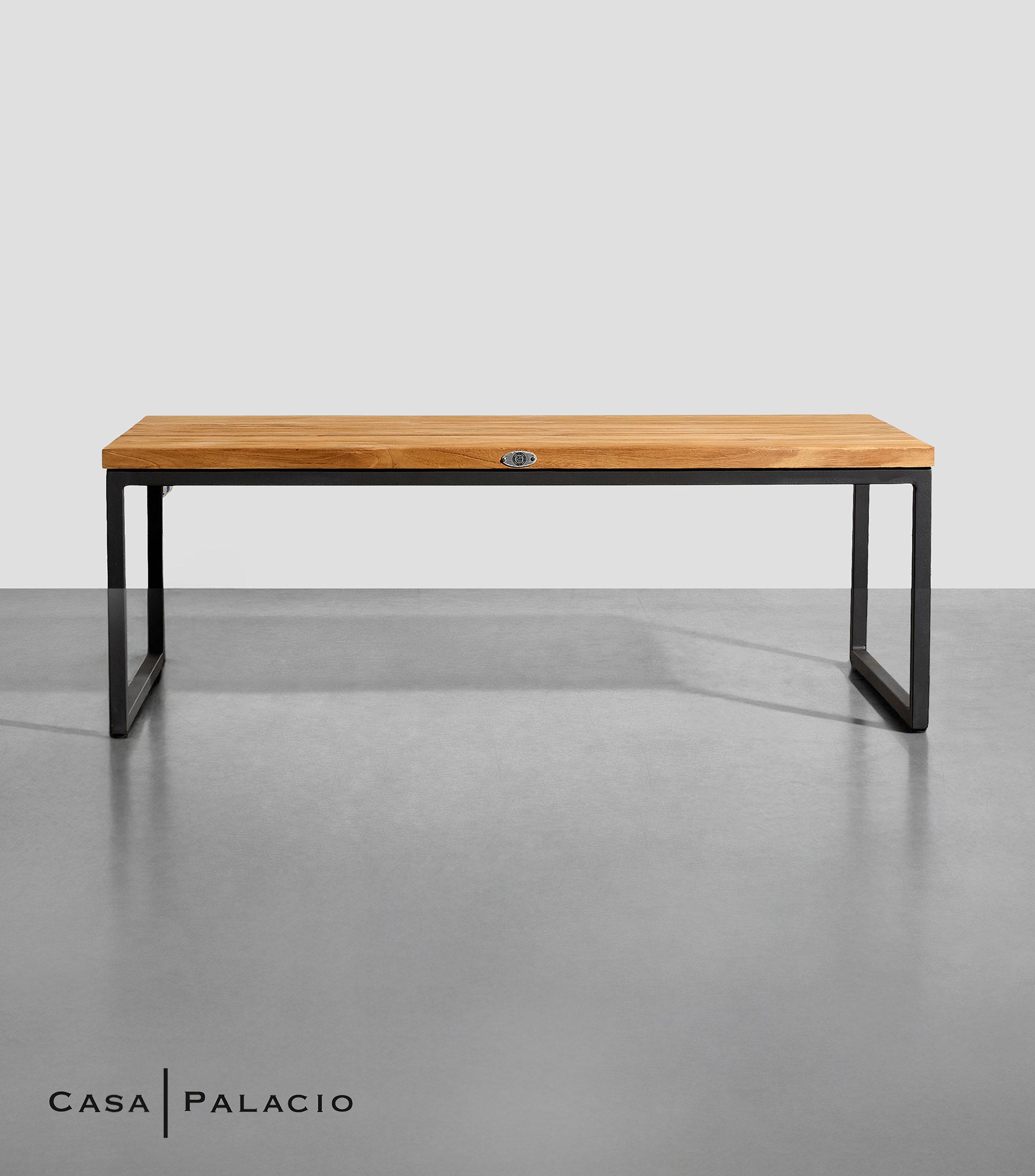Mesa de centro Nautic en madera y metal