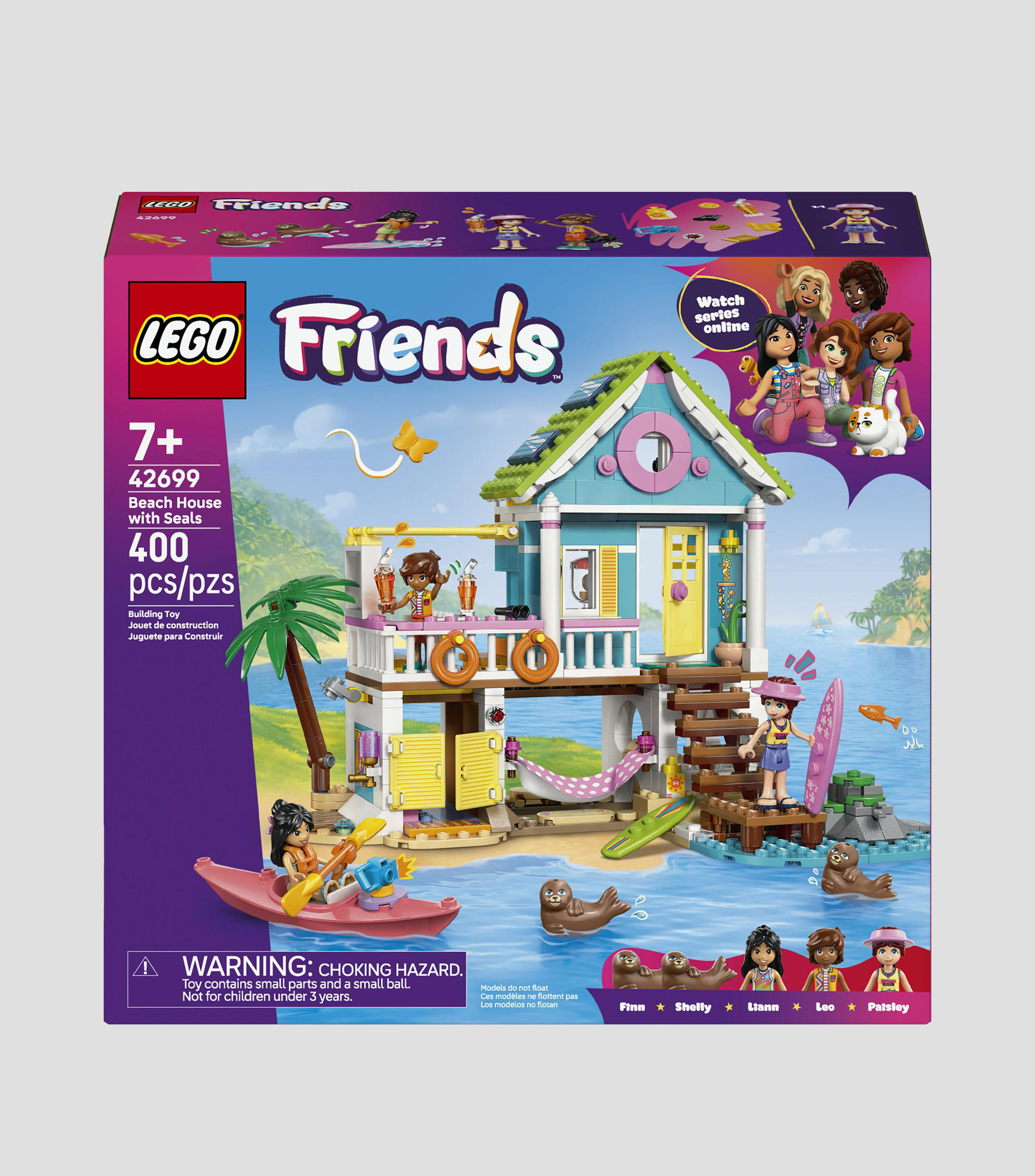 Lego Friends, Casa en la Playa con Focas