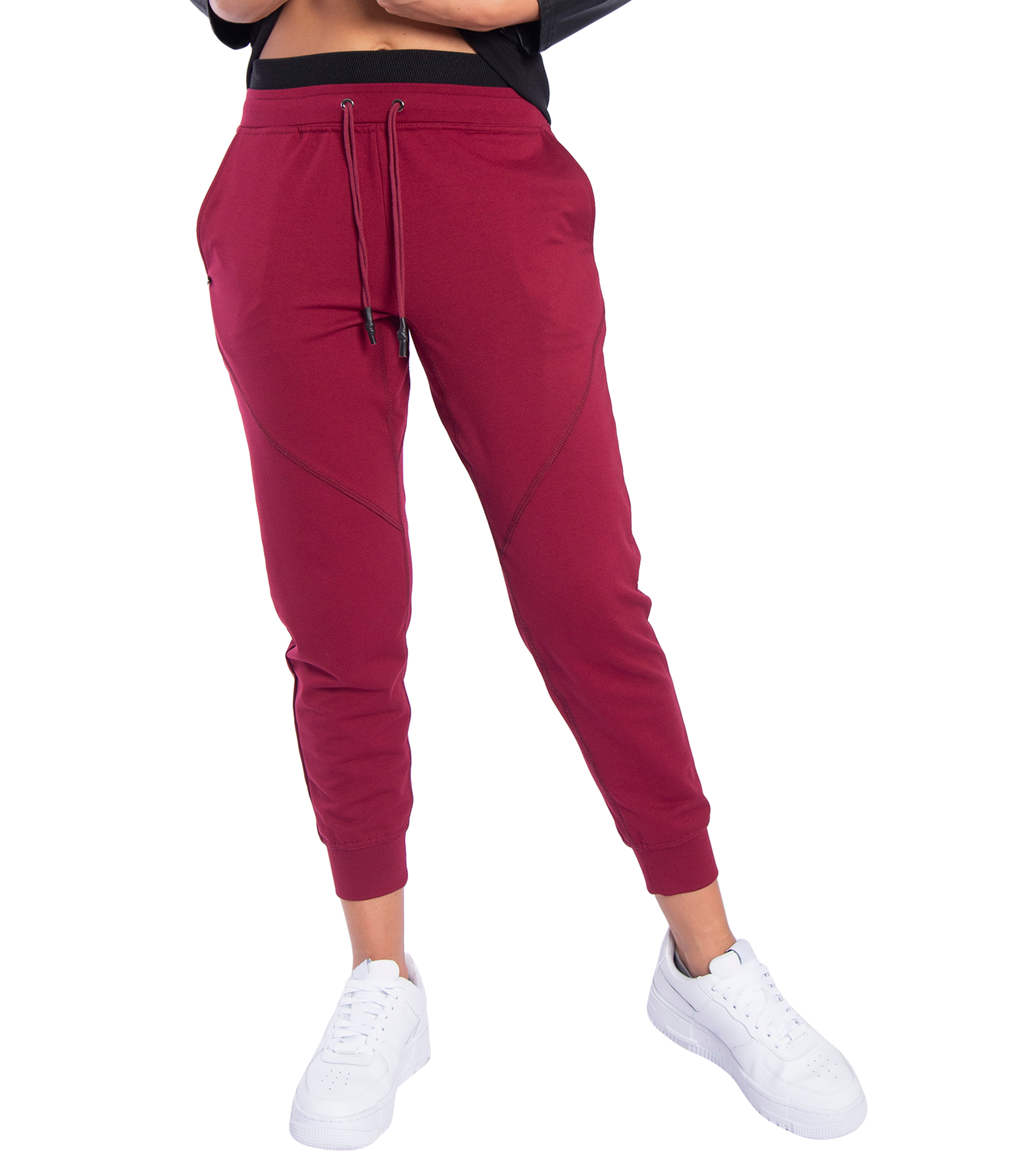 Pantalón Jogger Mujer Jogger Vino Jogger Vino
