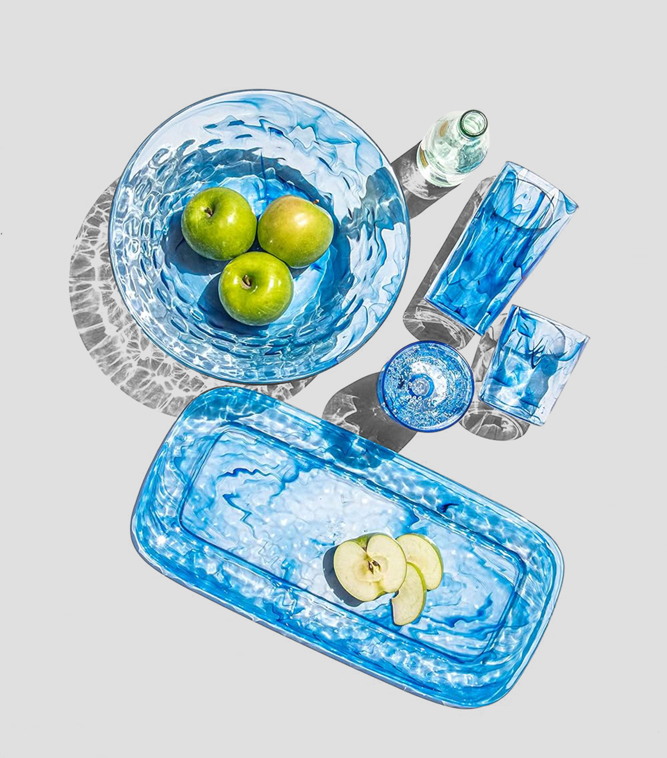 Vaso para Agua Aegean, Azul
