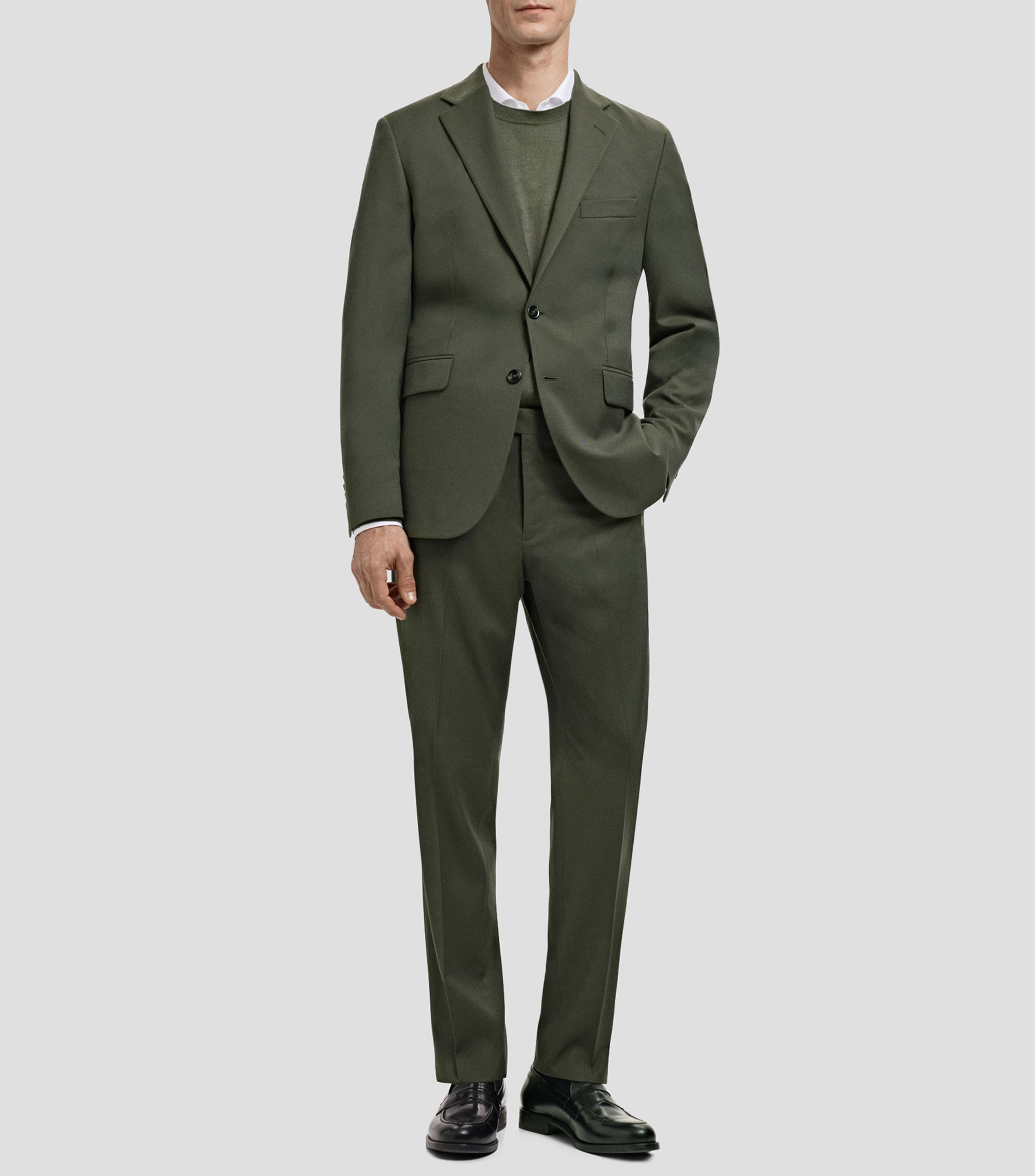 Saco liso Hombre