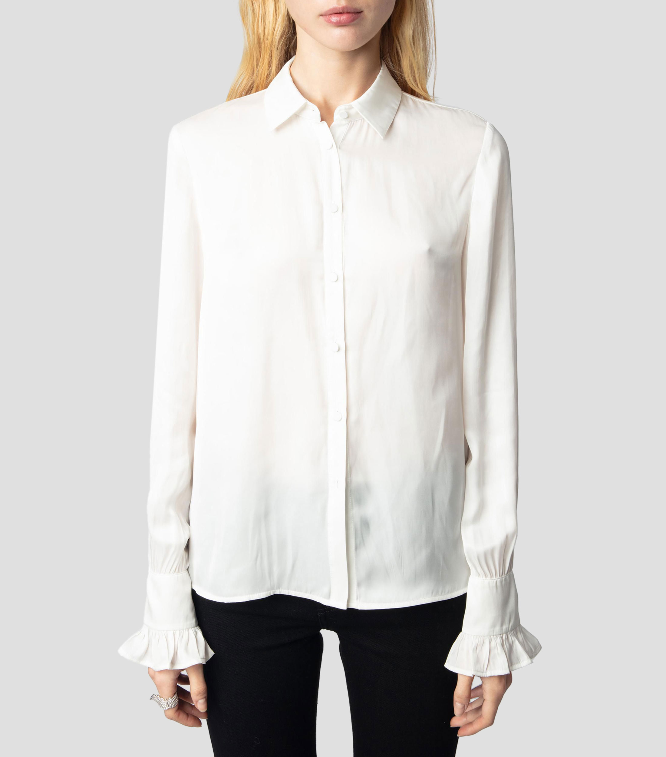 Camisa con manga larga Mujer