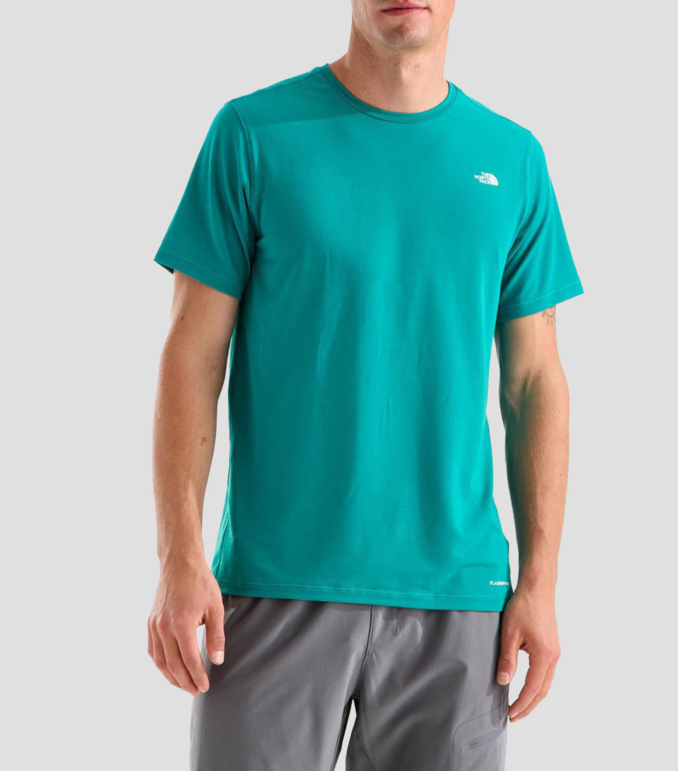 Playera para correr M Adventure Tee cuello redondo manga corta Lisa Hombre