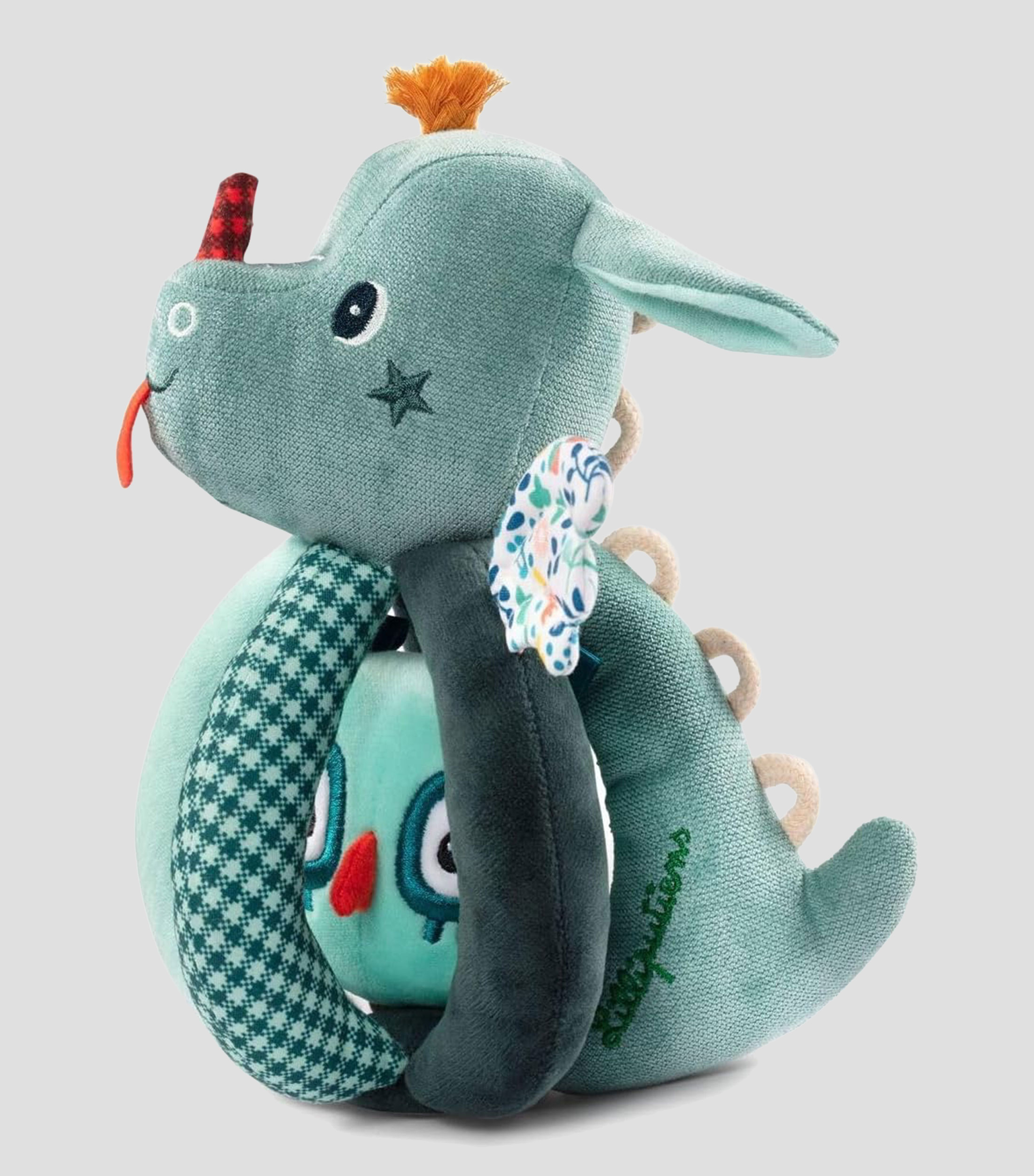 Sonajero con asas Joe el Dragón