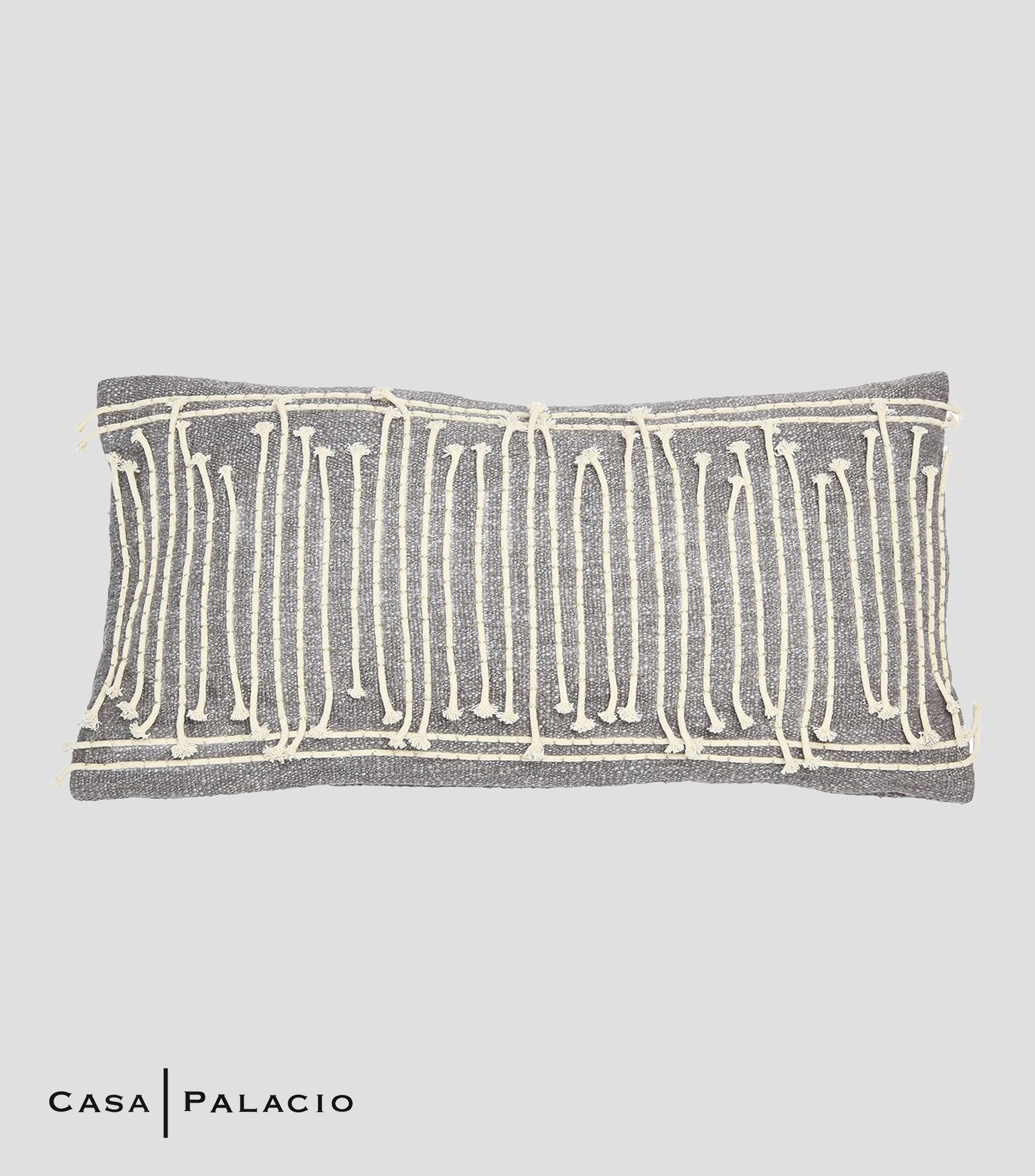 Cojín Decorativo Gris