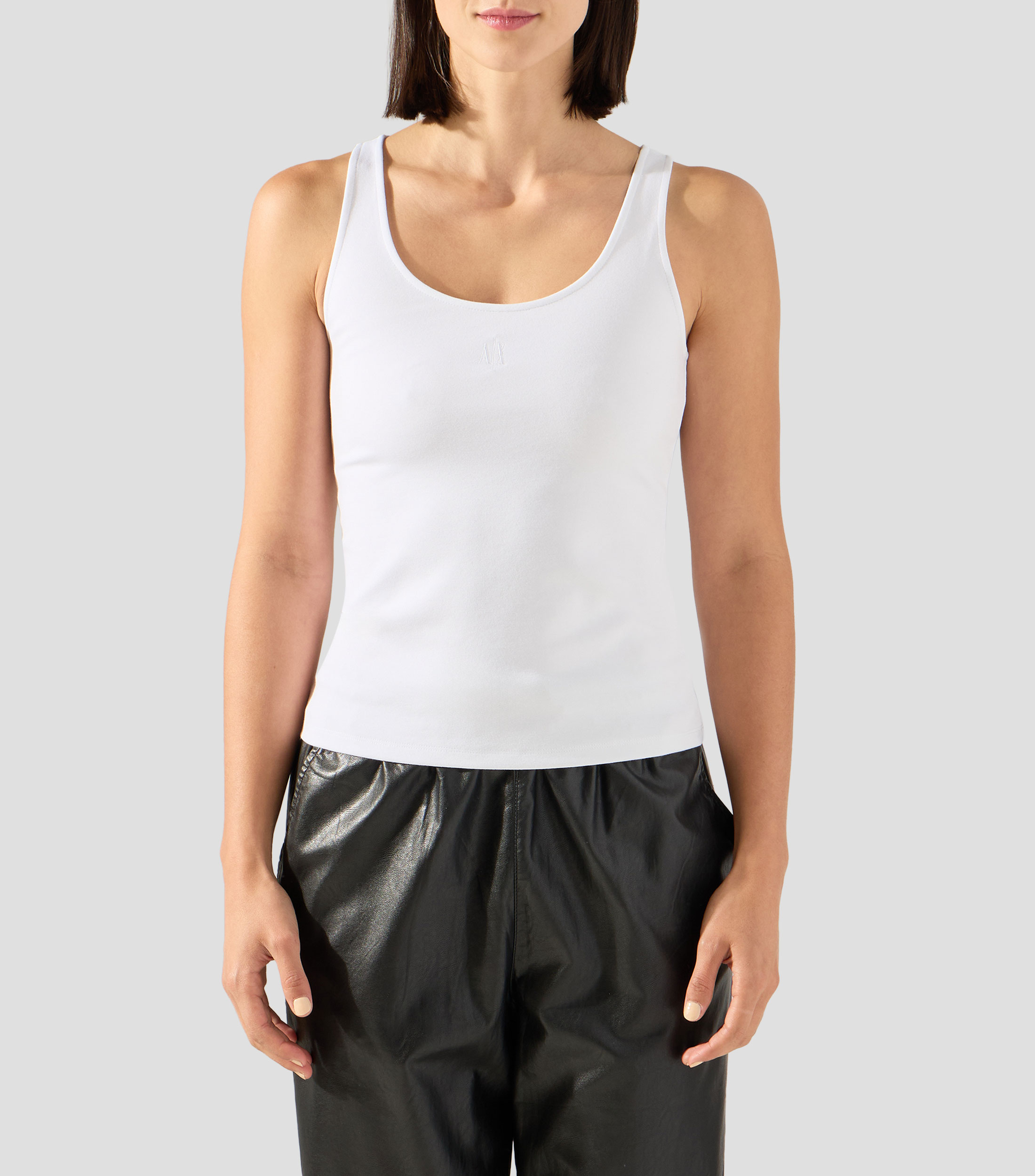 Top liso Mujer