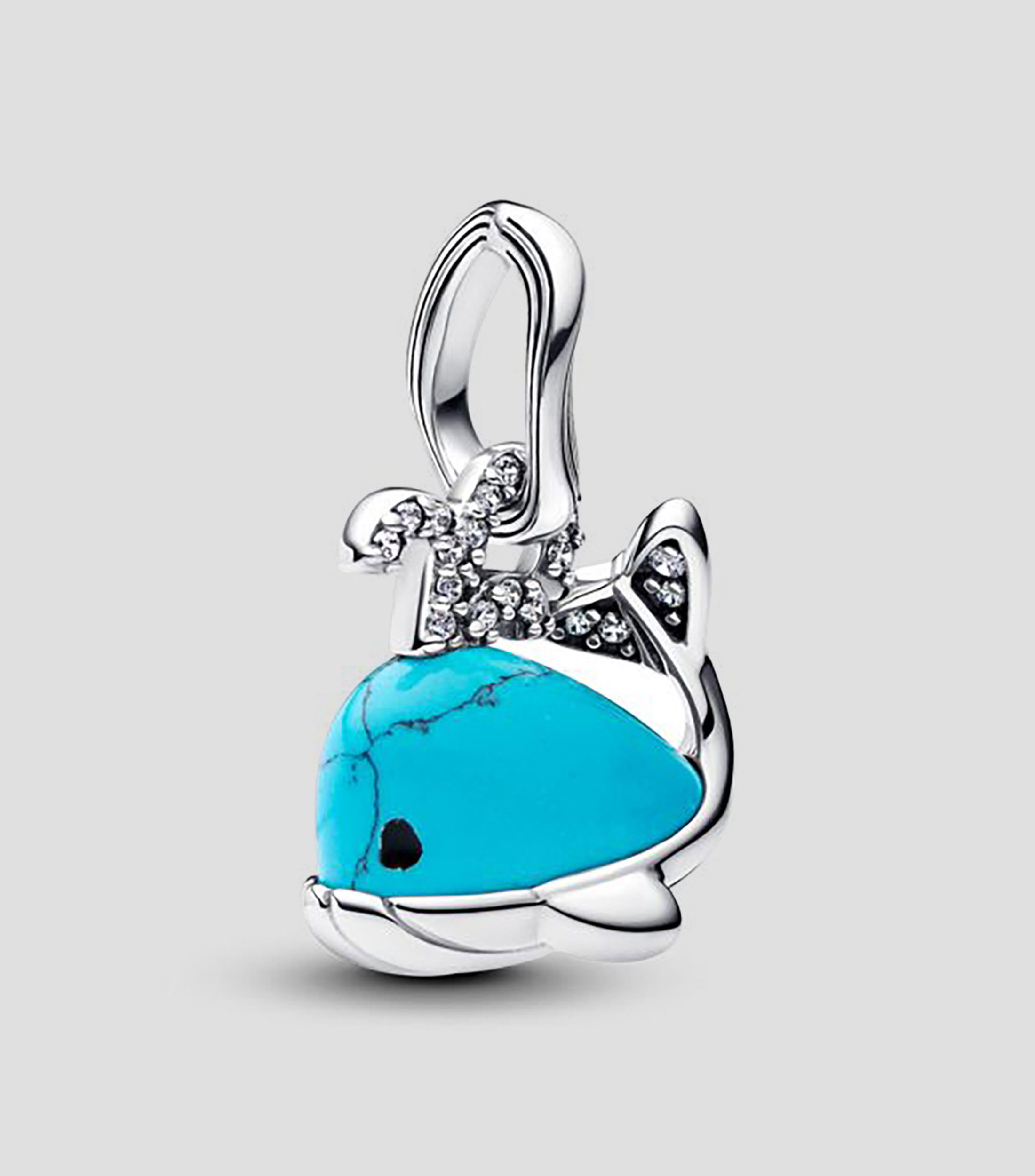 Charm en Plata Ballena Unisex
