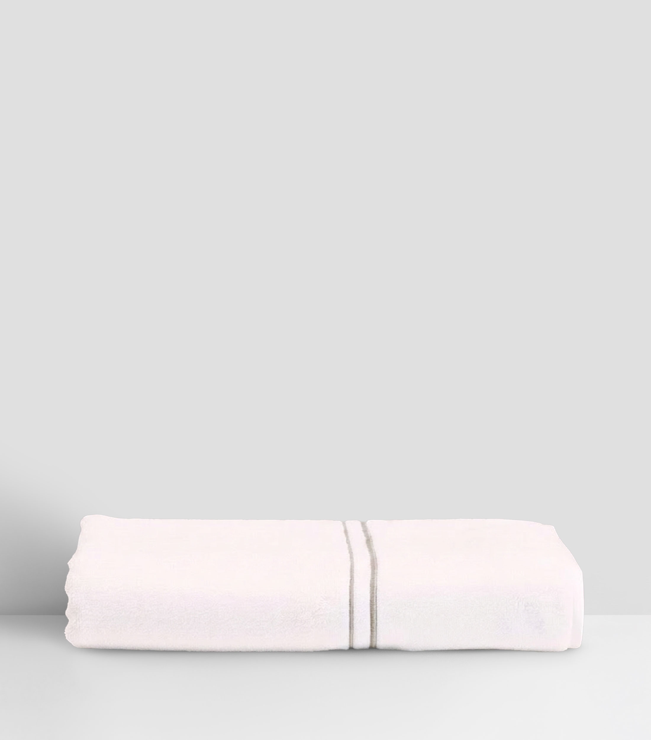Toalla de medio baño Layering blanco