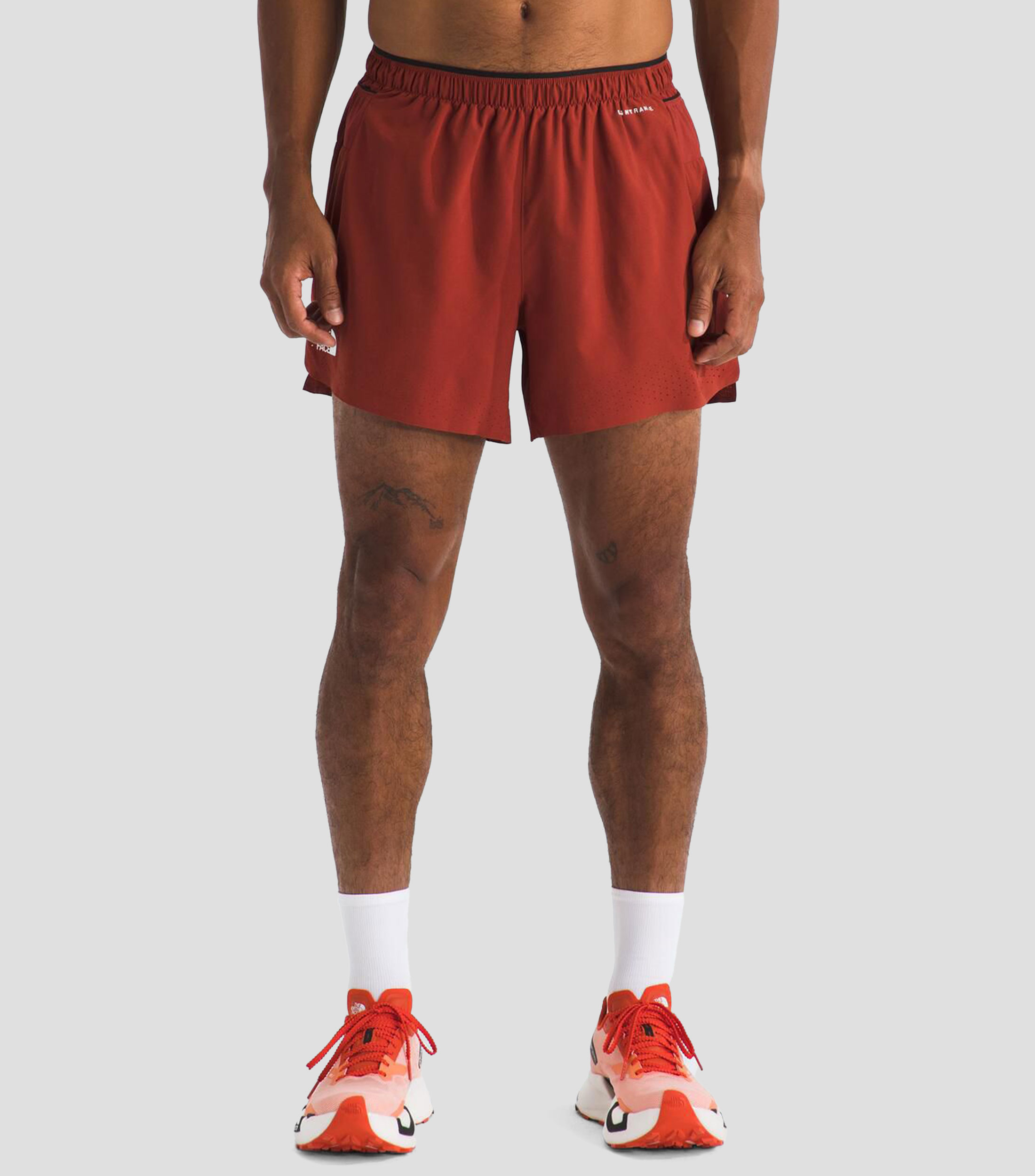 Short para entrenamiento liso Hombre