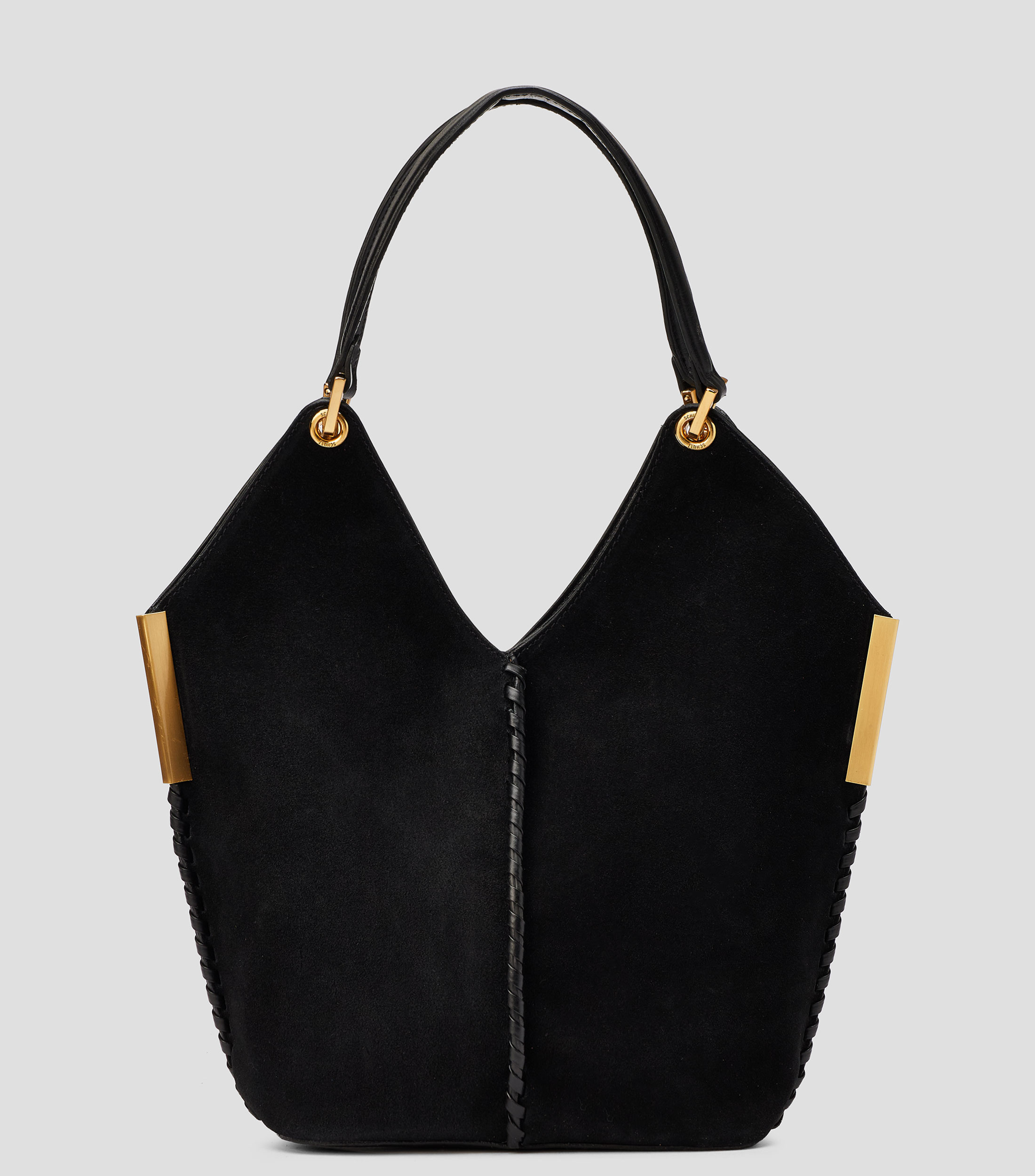 Bolsa tote negra en piel Josie lisa Mujer