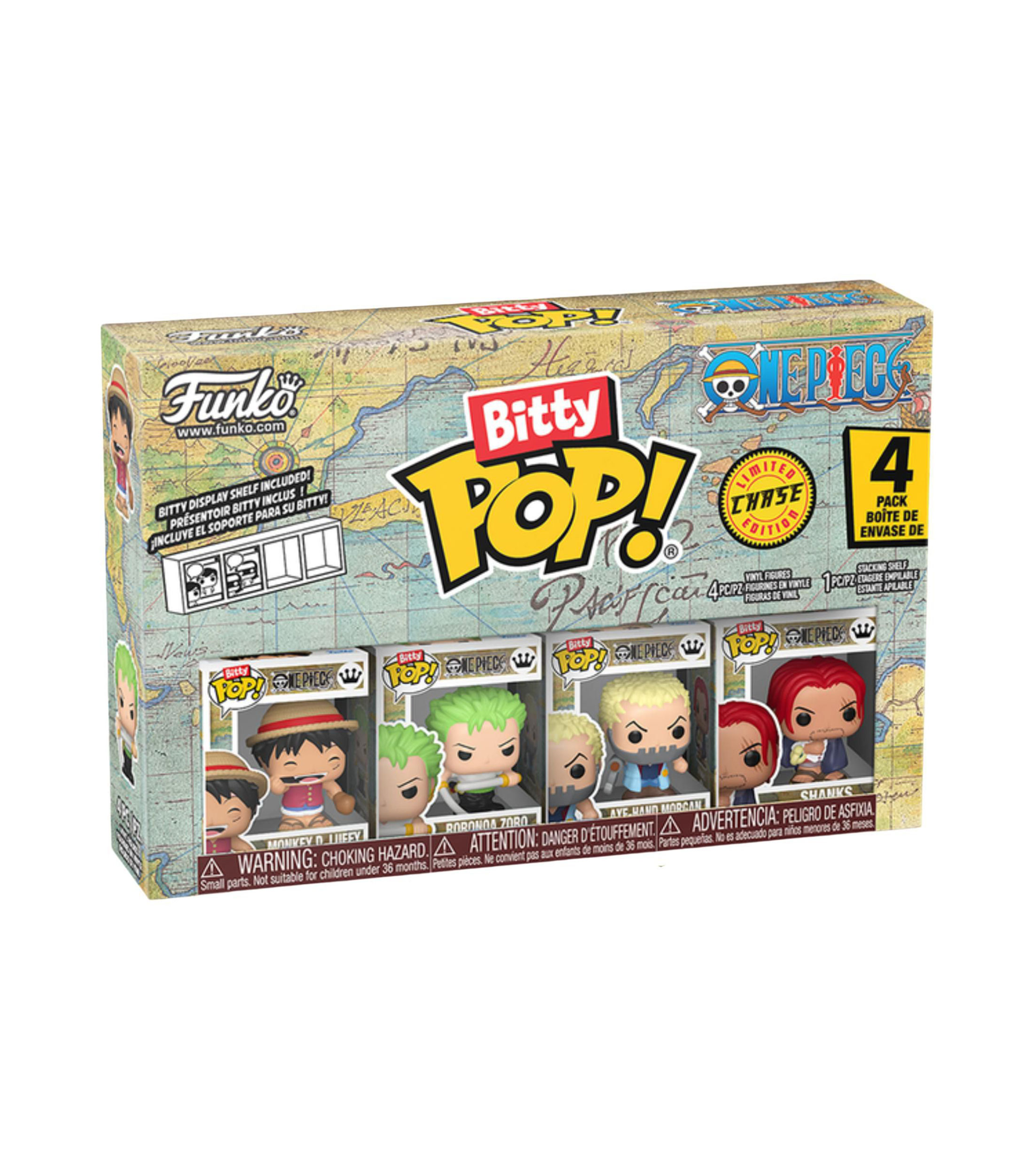 Funko Bitty Pop One Piece 4 Pack