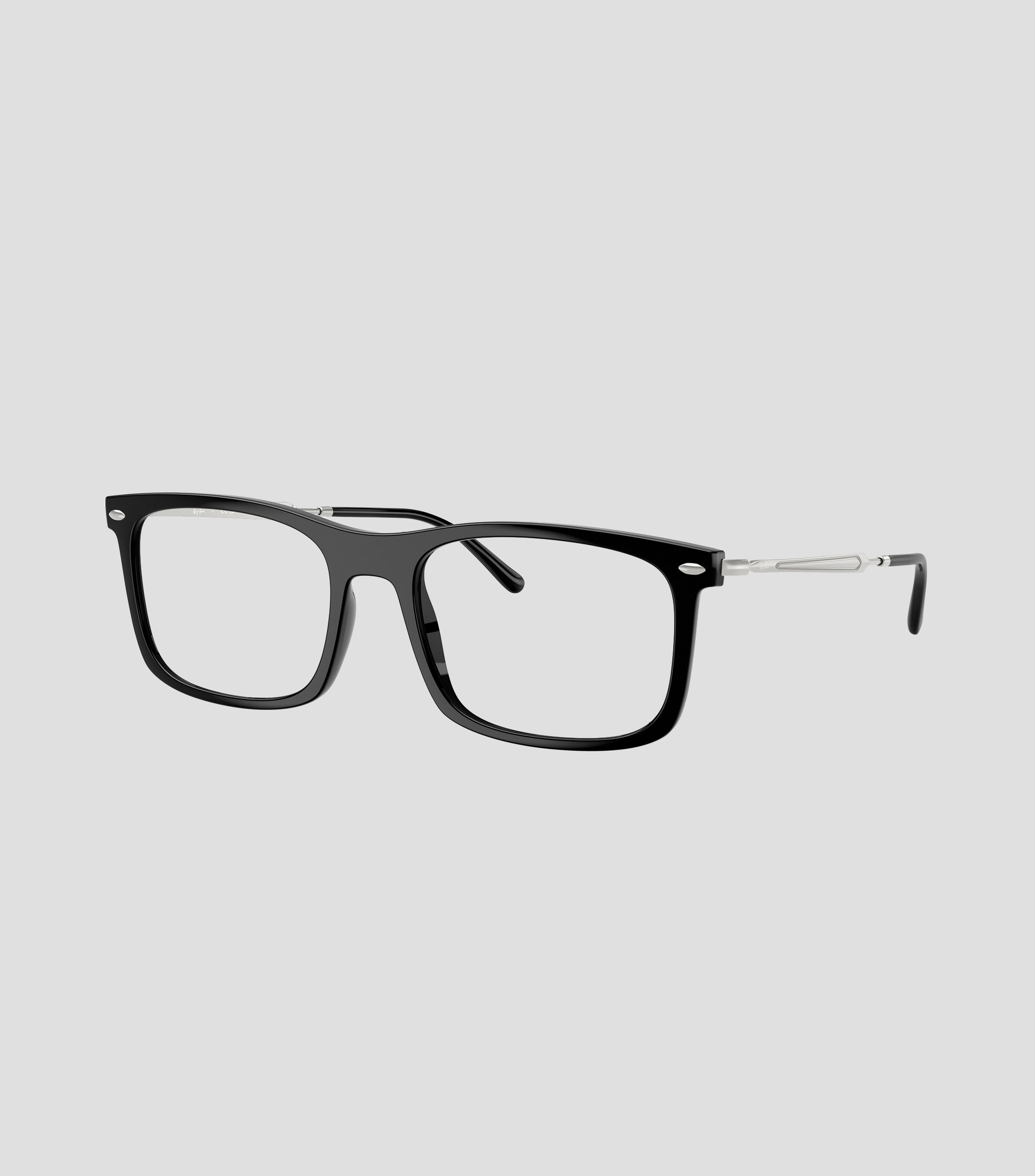 Lentes Oftálmicos rectangulares negros Unisex