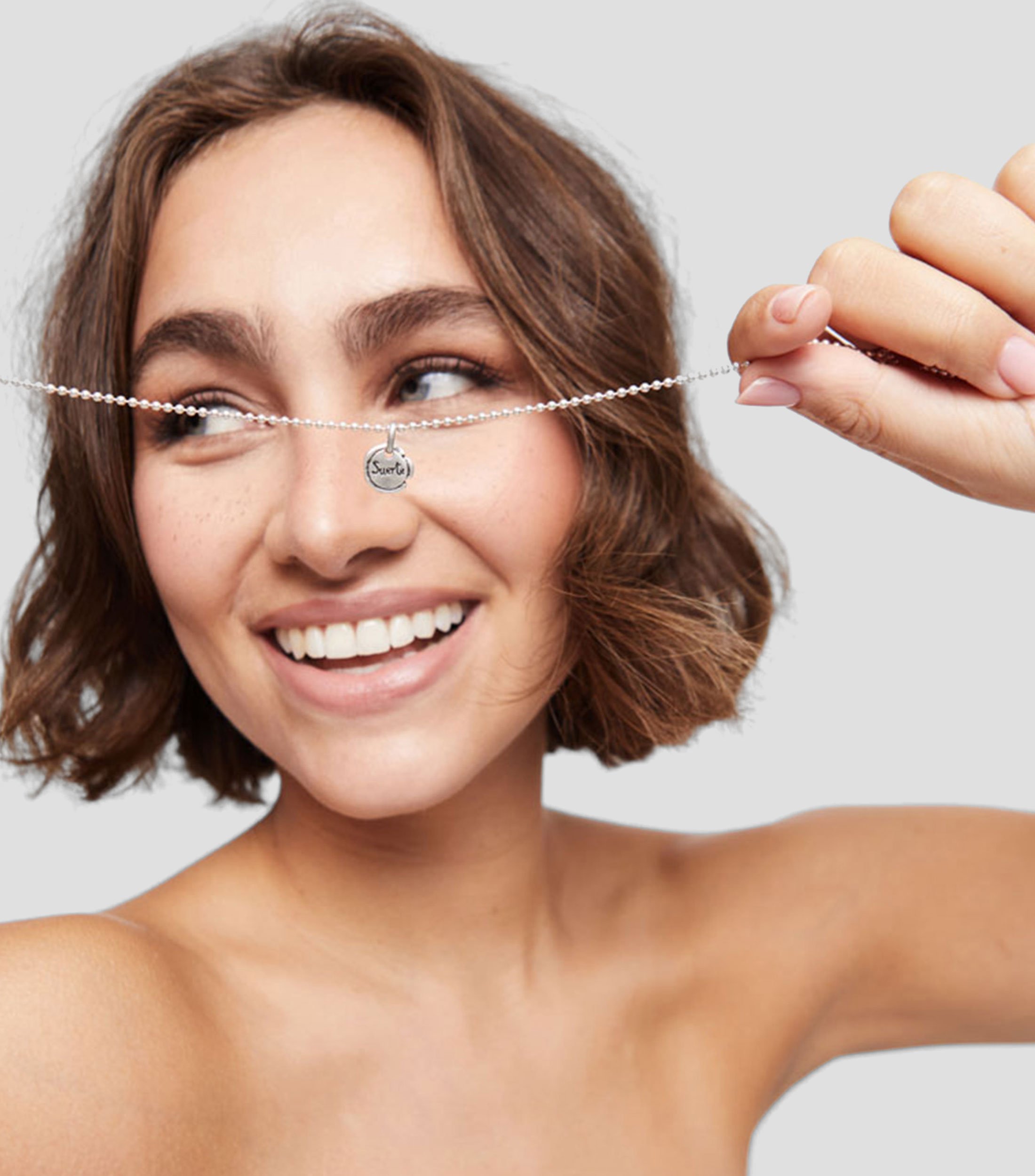 Charm Palabra Suerte Mujer