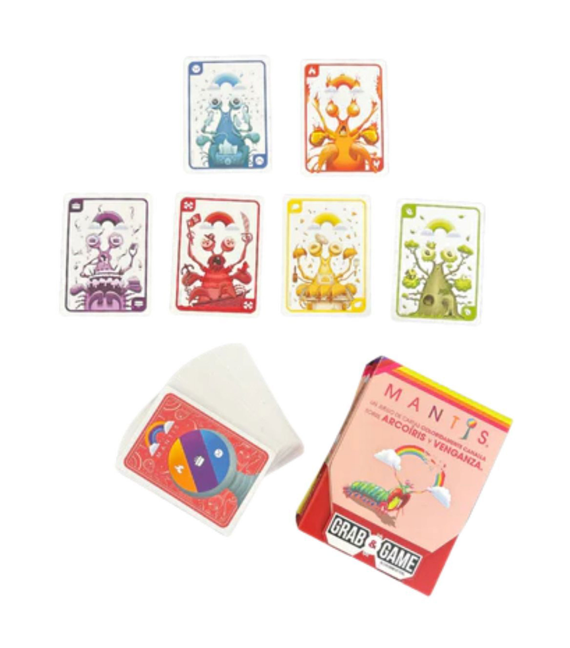 Juego de Cartas Grab & Game: Mantis