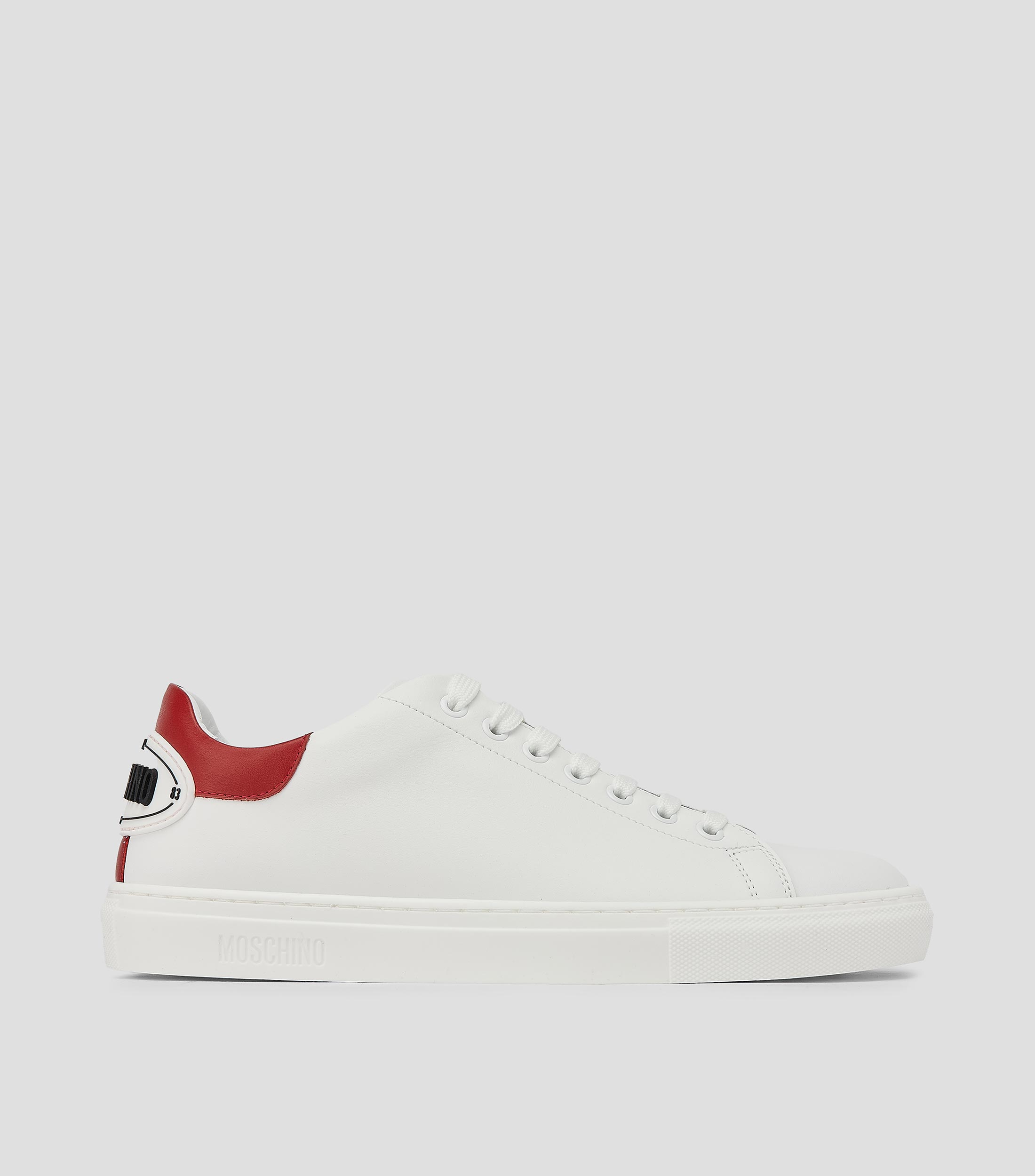 Moschino: Tenis casuales en piel Hombre El Palacio de Hierro - Main Image