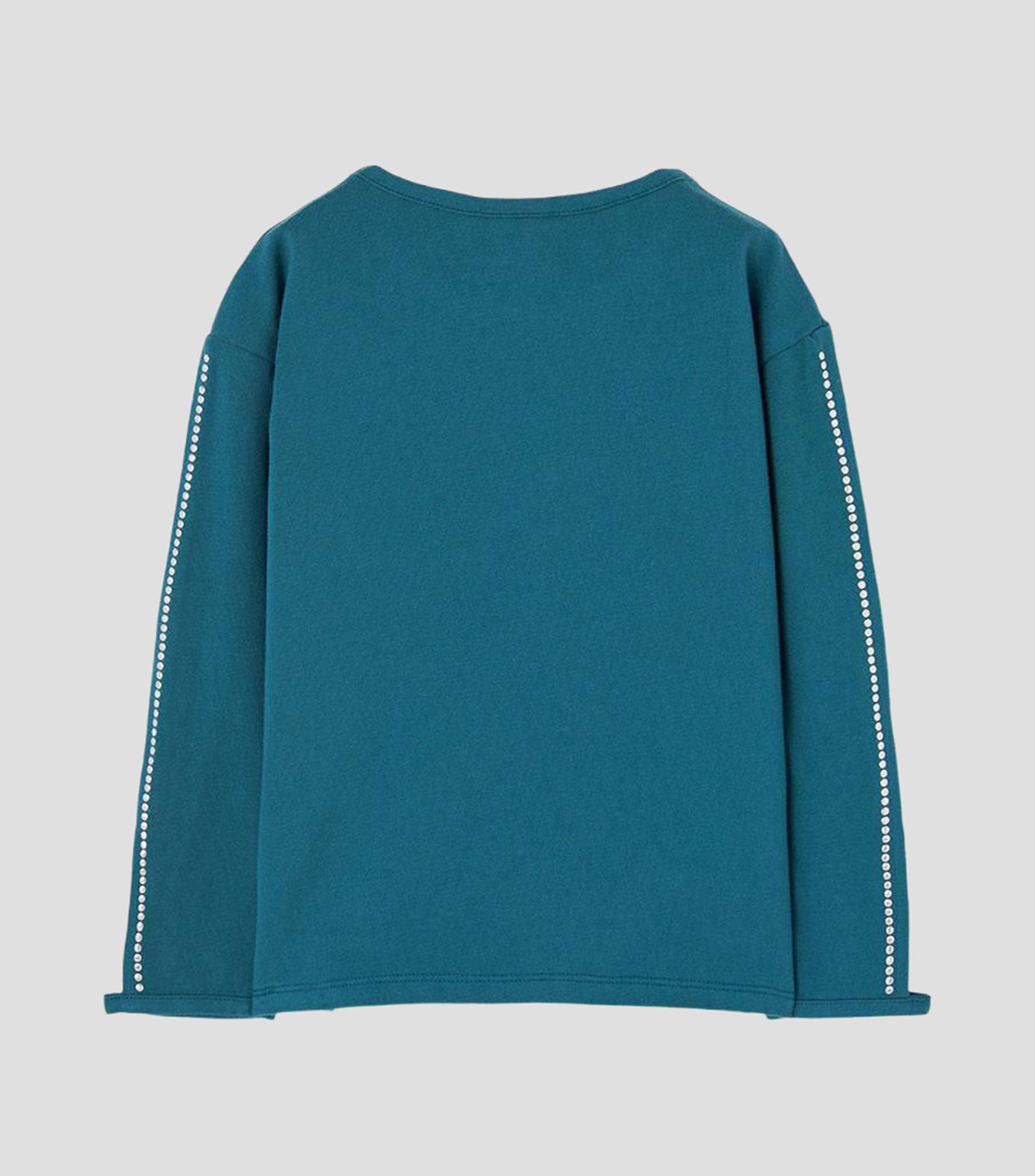 Playera cuello redondo manga larga fantasía Niña