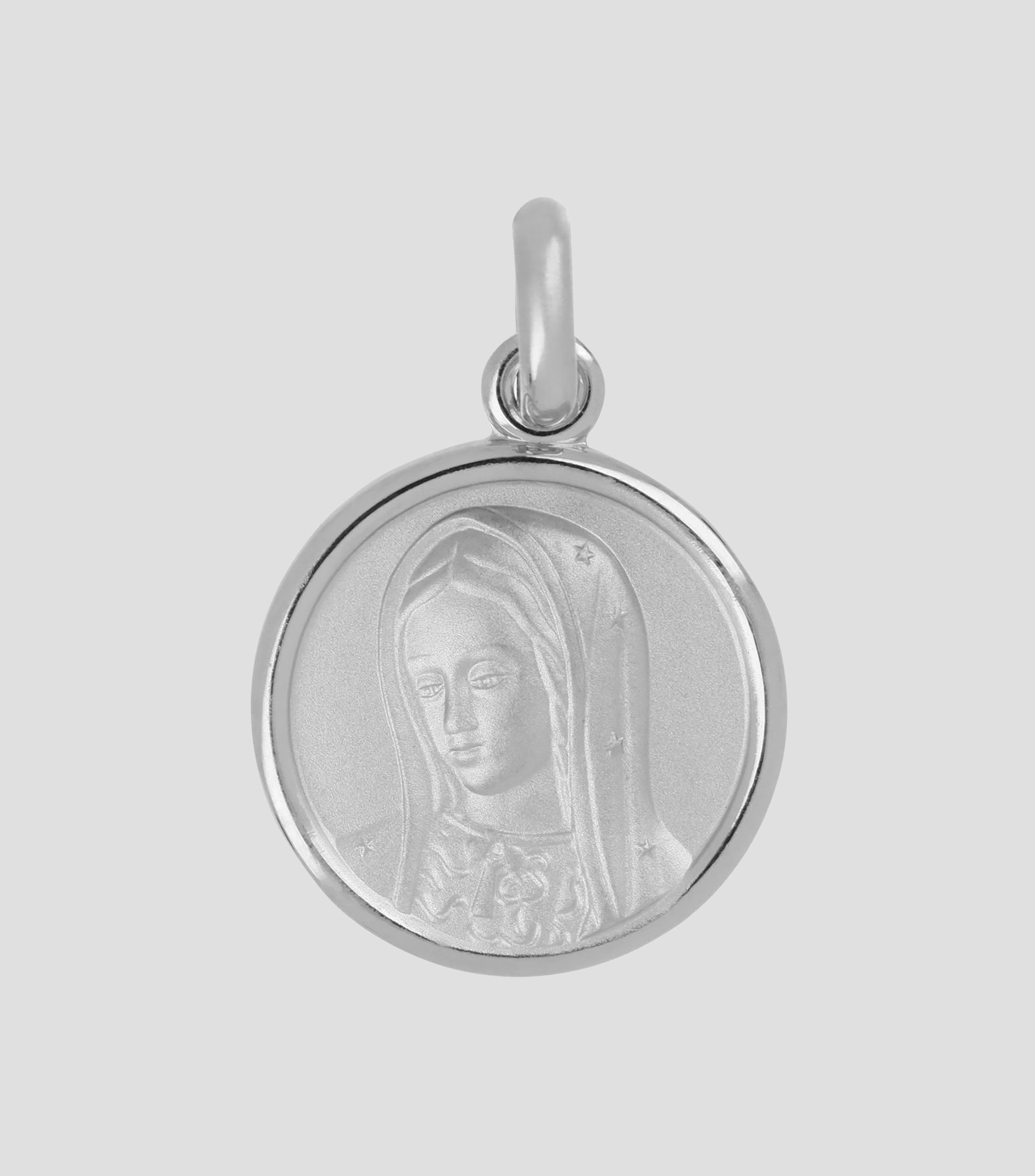 Medalla en Oro de 14 Kilates Virgen de Guadalupe Mujer