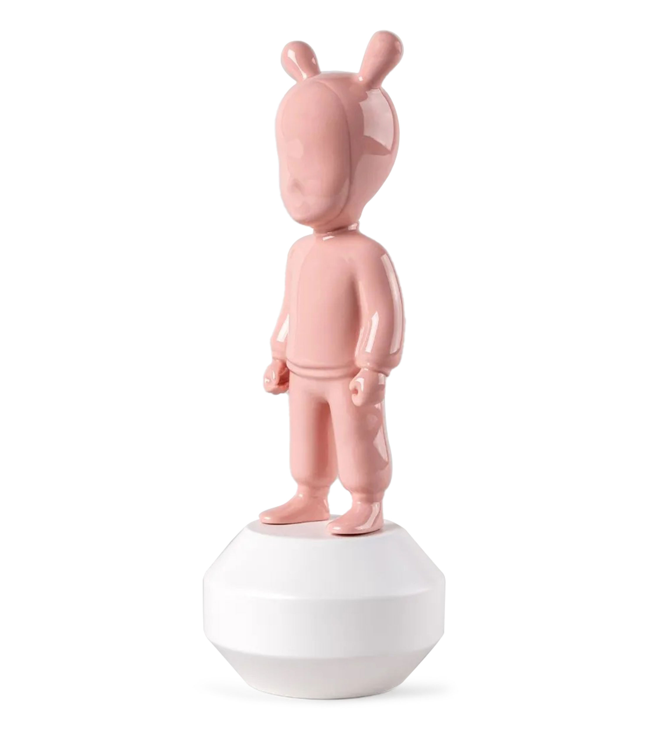 Figura decorativa The Pink Guest Little en porcelana