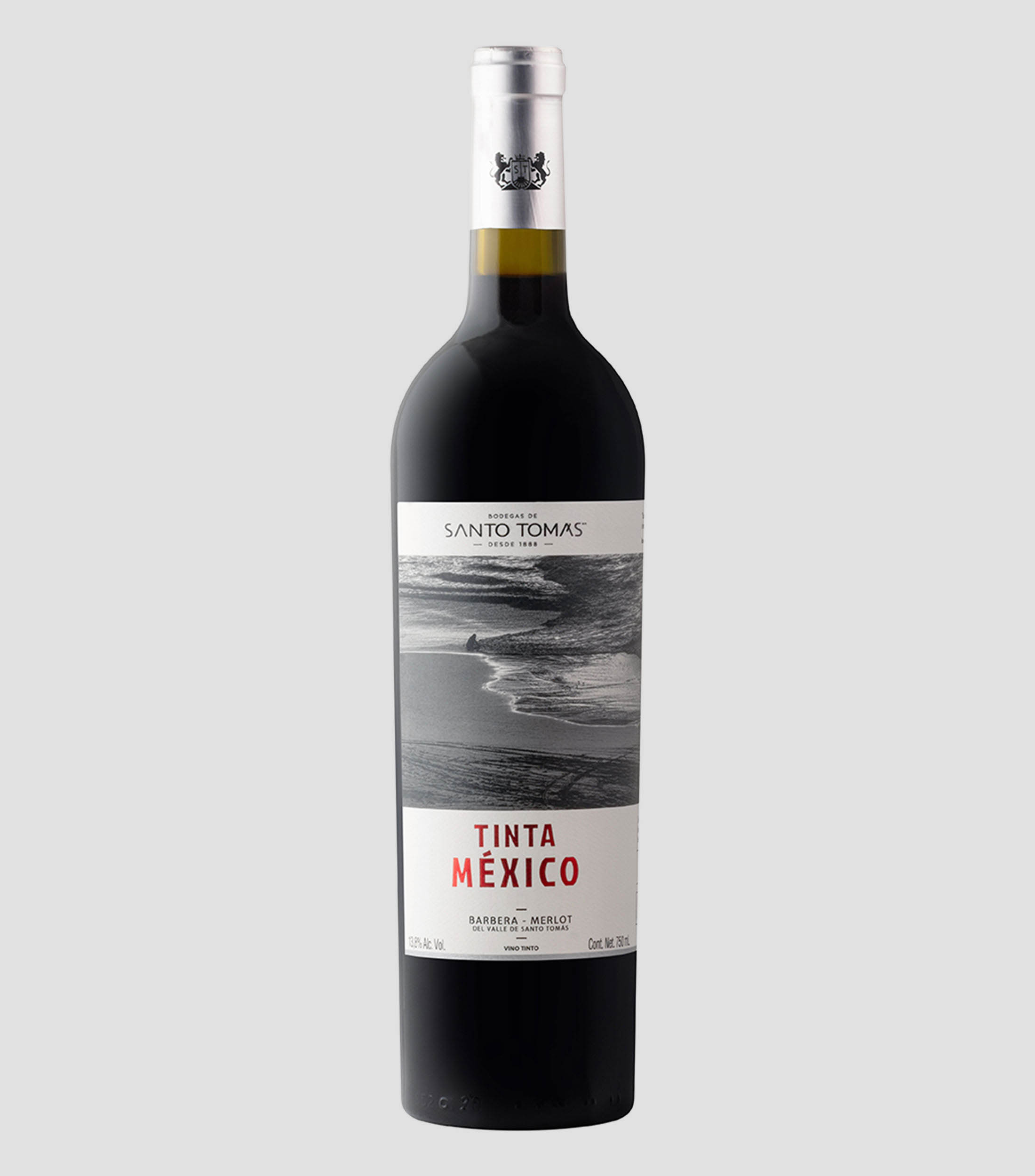 Vino Tinto Barbera, Merlot del Valle de Santo Tomás, 750 ml