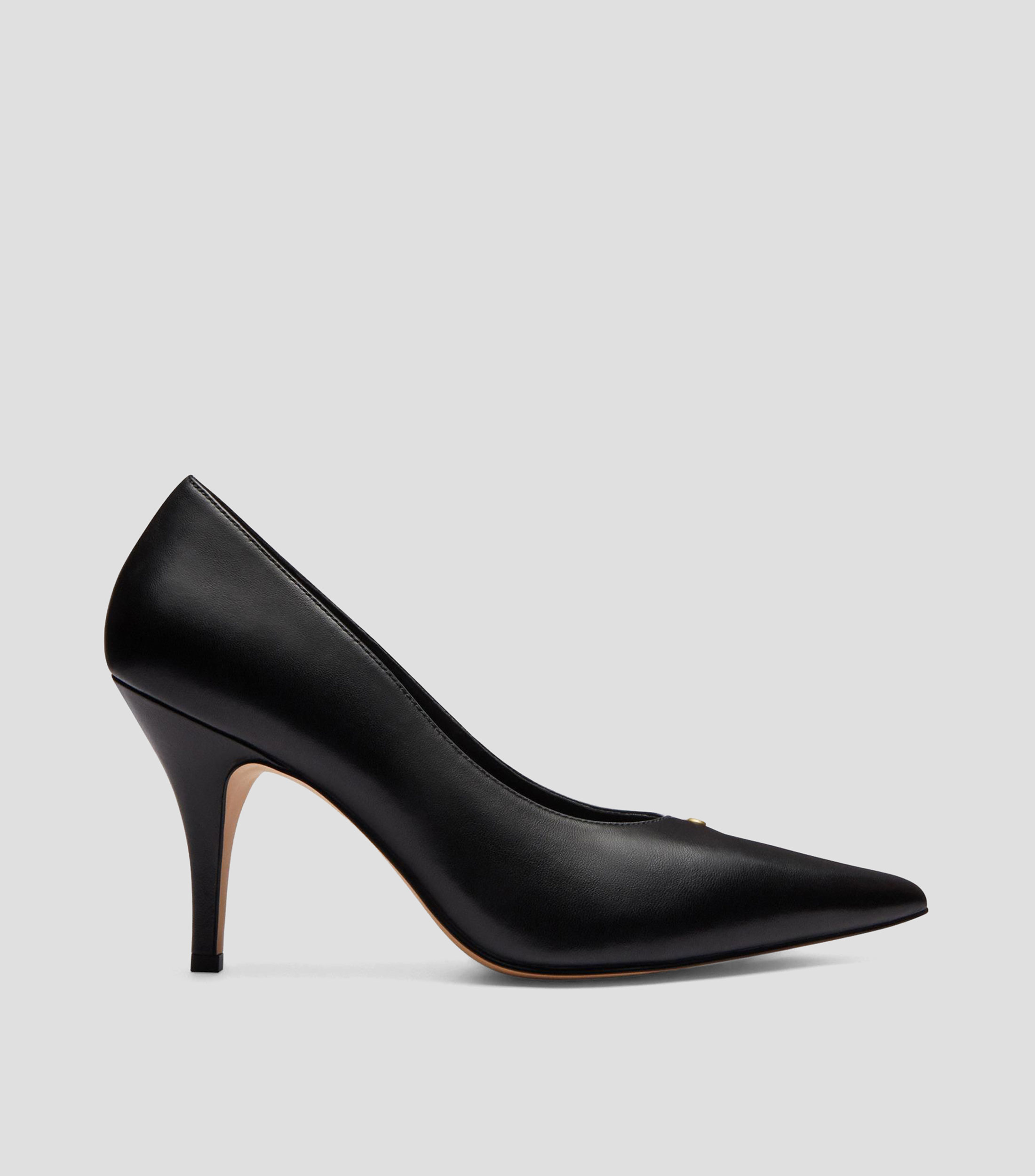 Zapatillas con tacón alto delgado Mujer