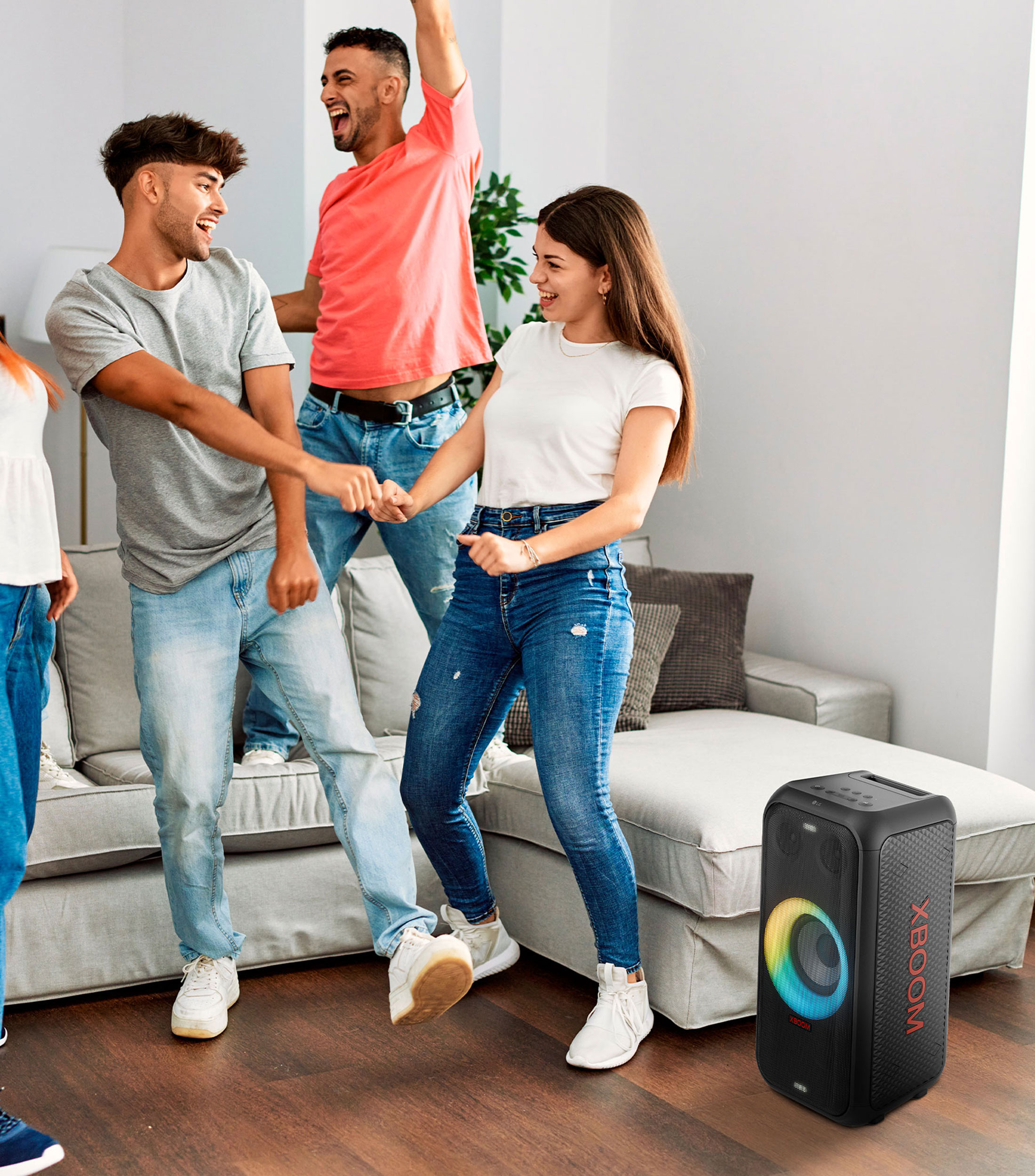 LG Xboom XL5T bocina bluetooth con sonido de fiesta de 200 W