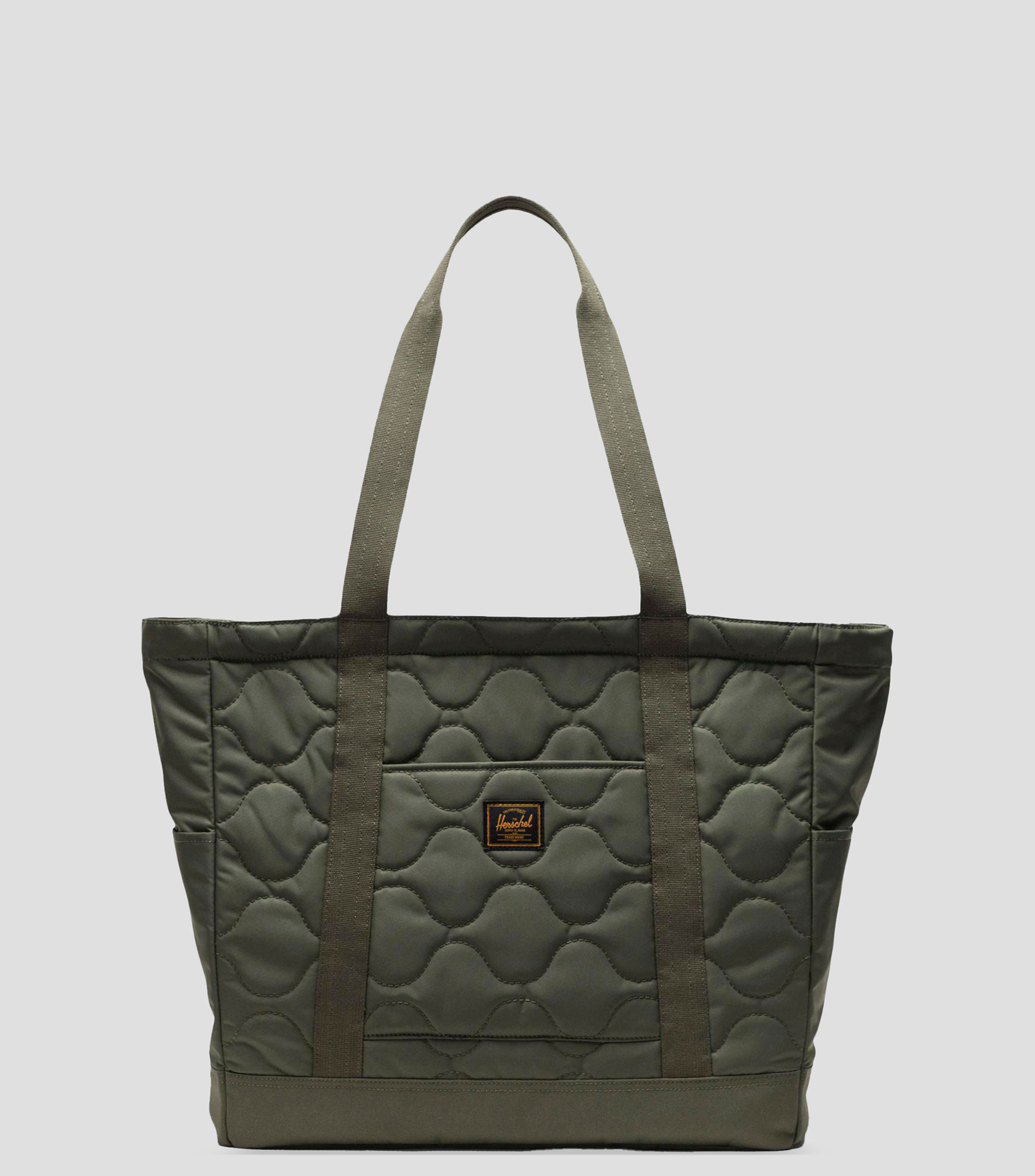 Bolsa tote deportiva verde Quilted lisa Unisex