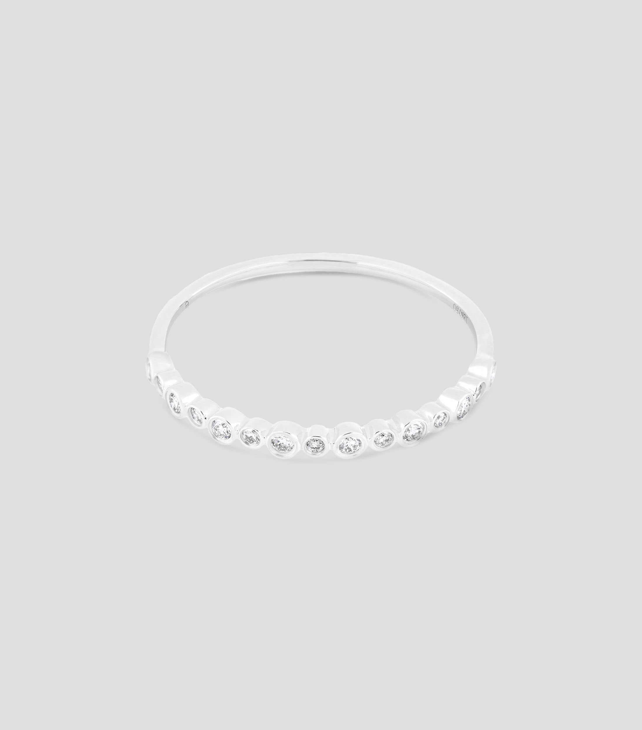Anillo Churumbela en Oro blanco de 18 Kts Mujer