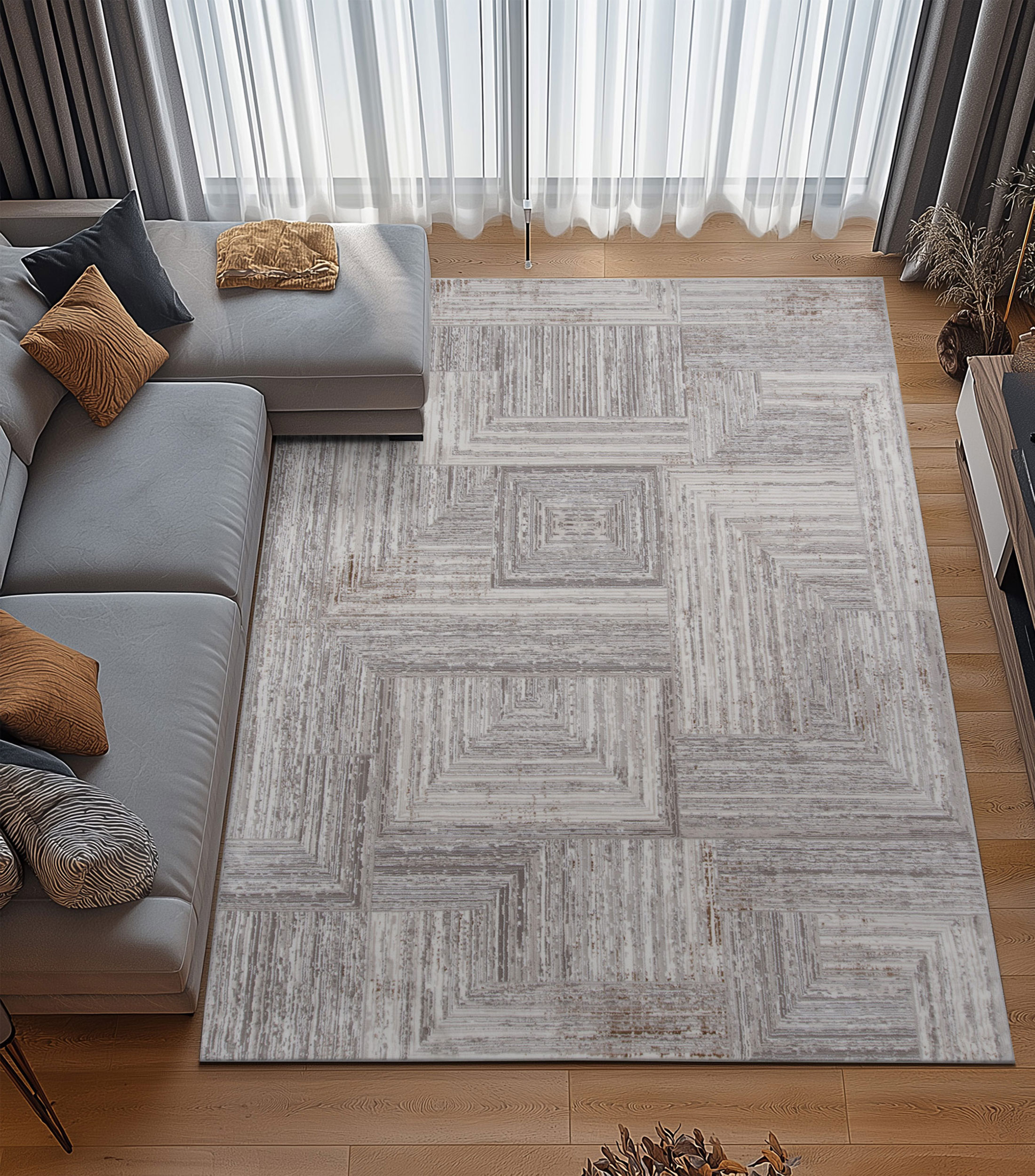Tapete Decorativo Laisha en Poliéster 290 x 200 cm