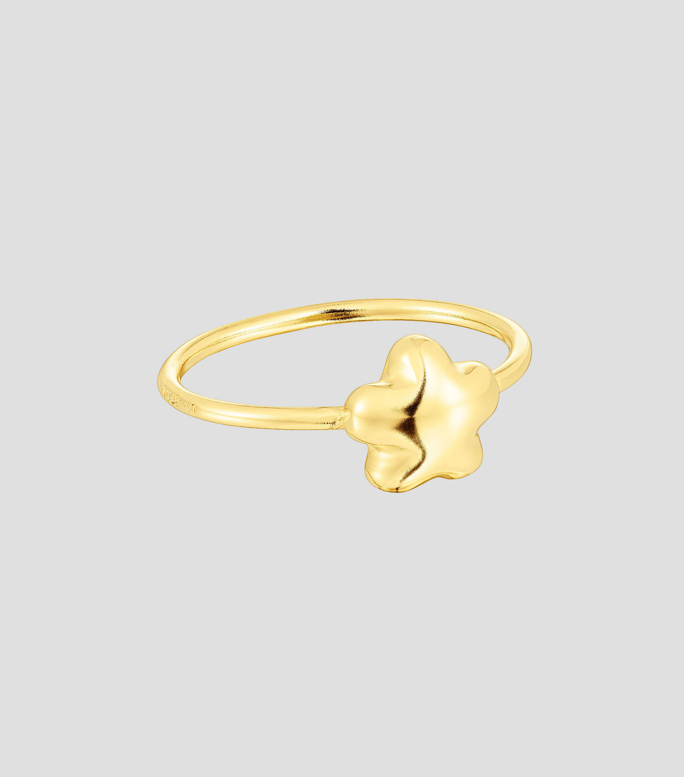Anillo Balloon en oro amarillo de 18 Kilates Mujer