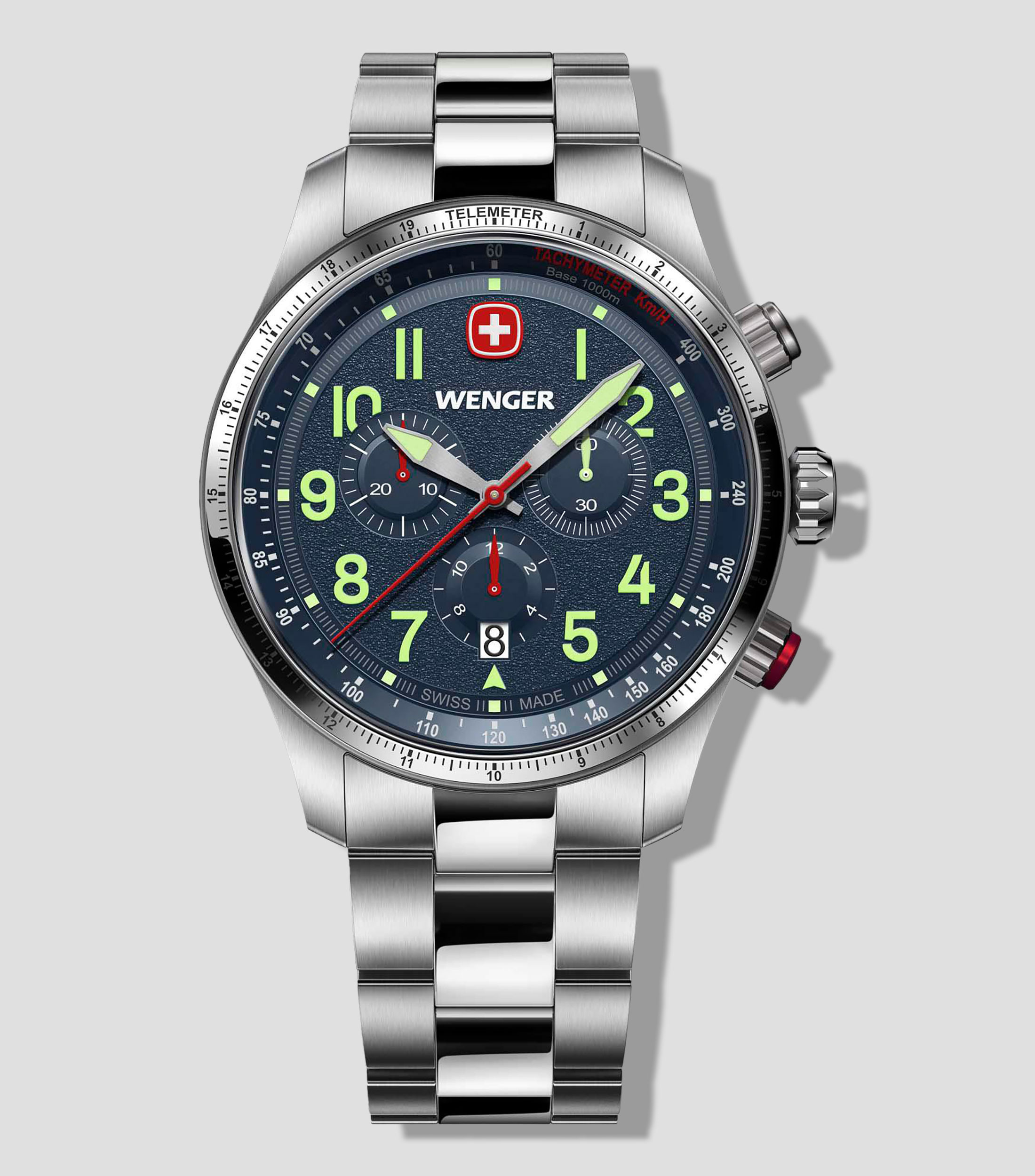 Reloj para Hombre Terragraph Chrono Deportivo Plateado