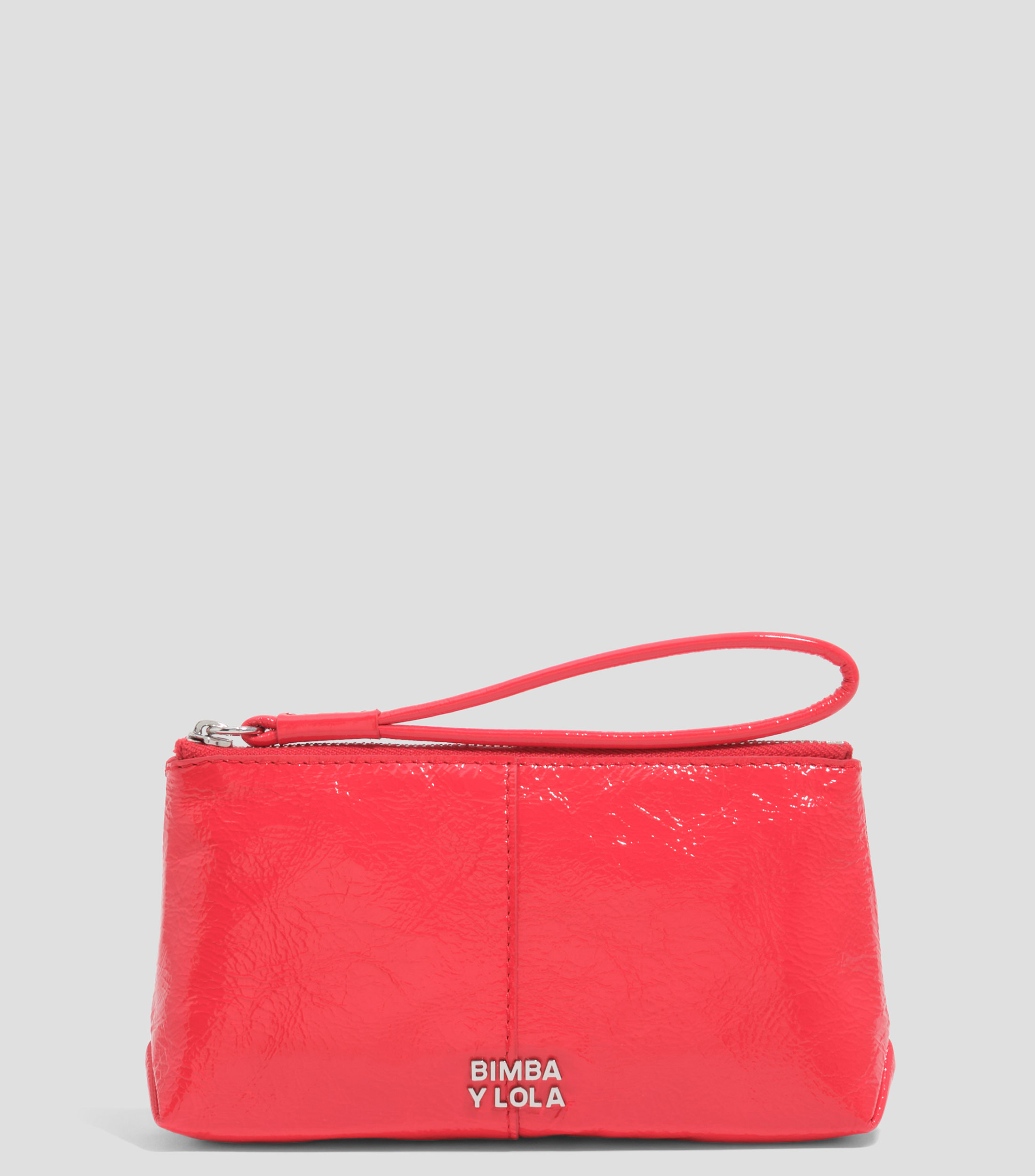 Neceser en piel liso Mujer
