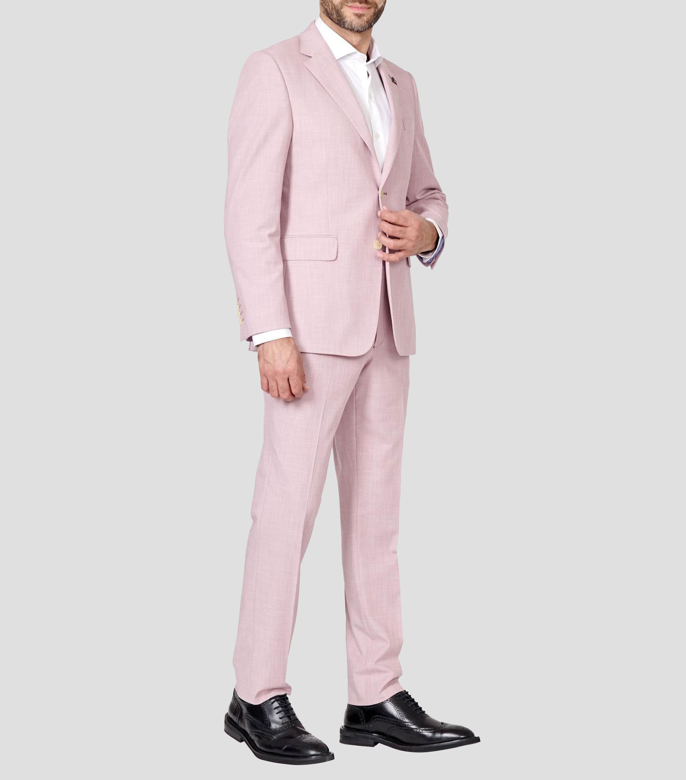 Traje corte Slim Liso Hombre