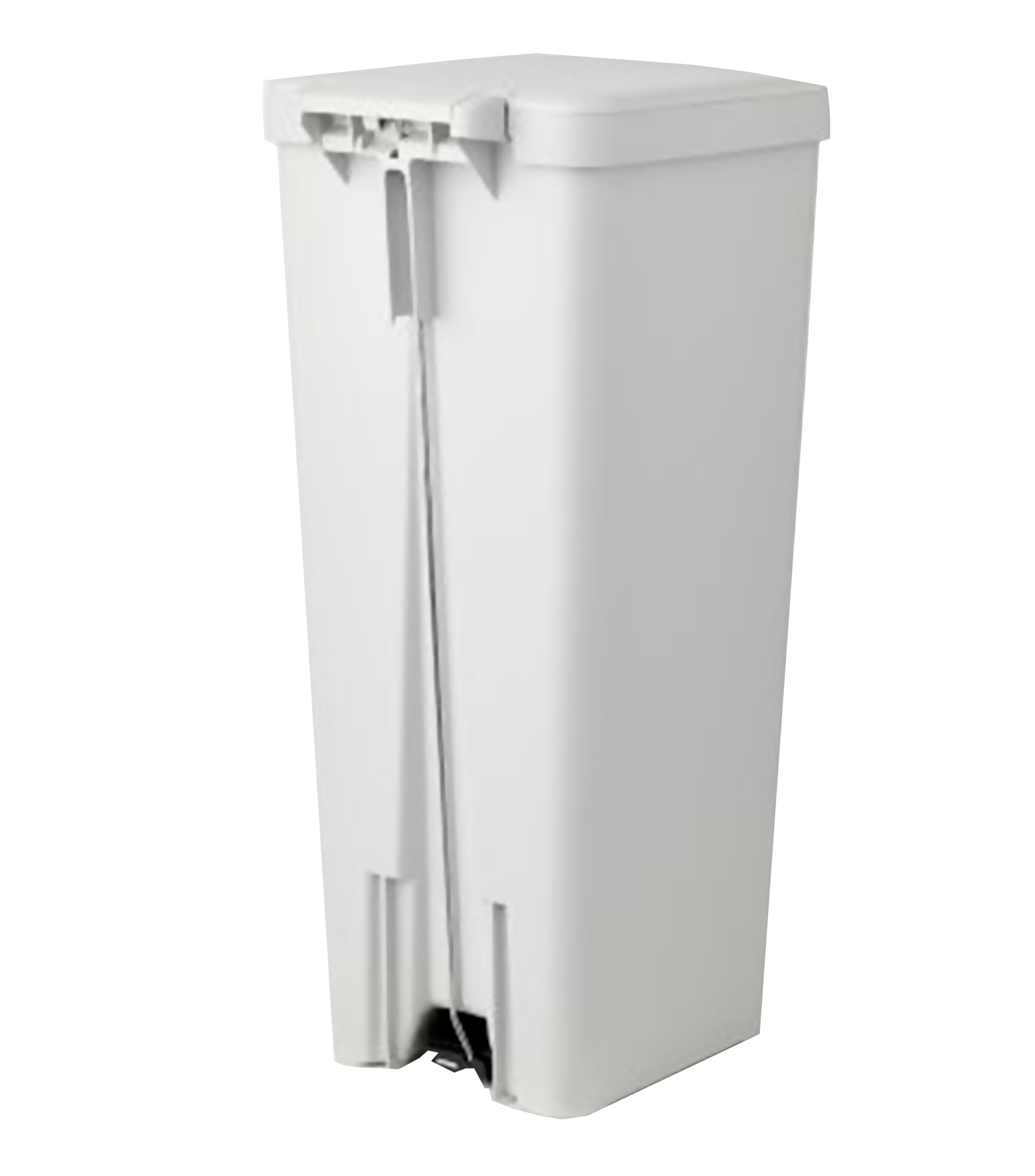 Bote De Reciclaje 40L Gris Claro