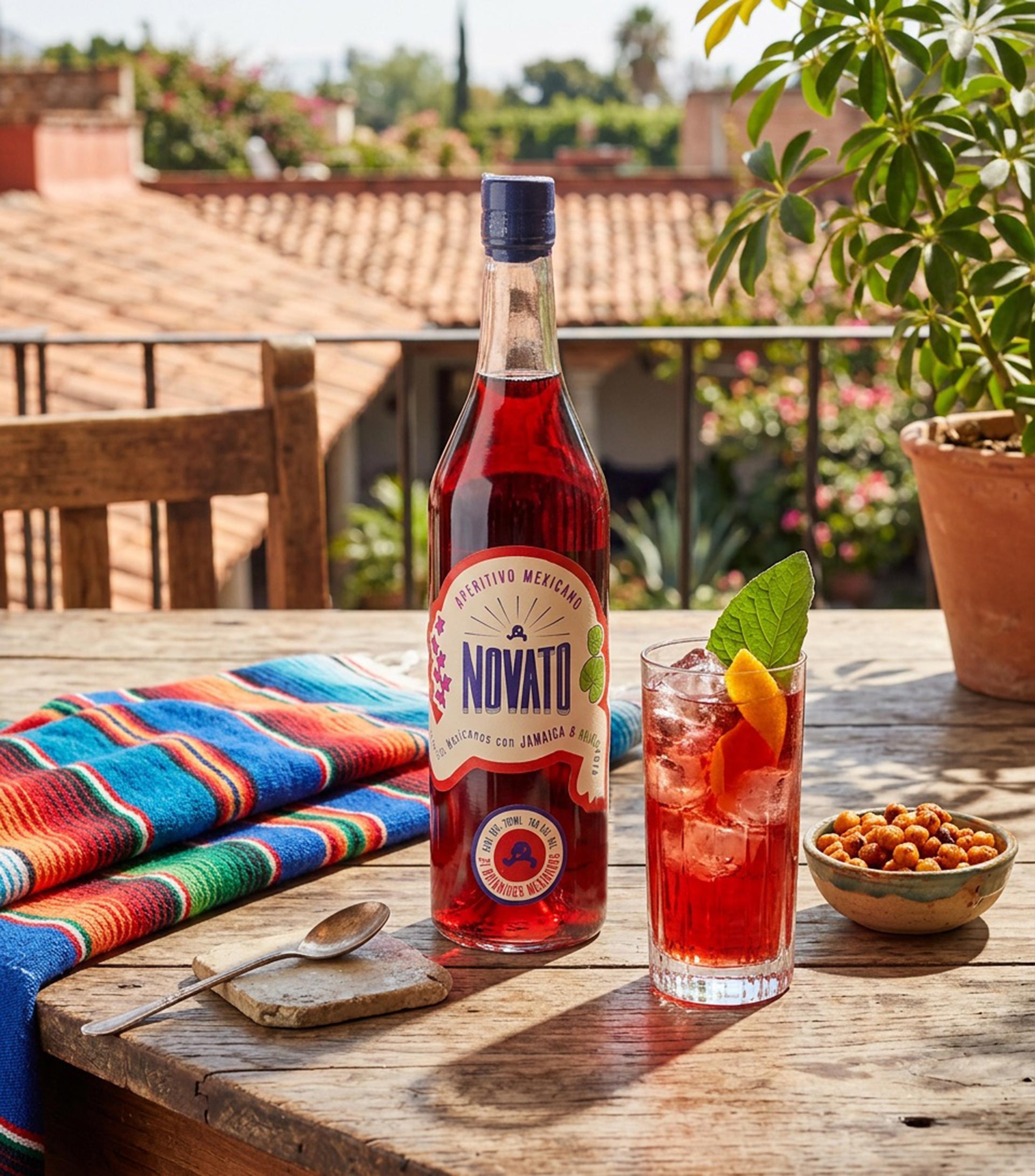 Licor Aperitivo Novato, México, 700 ml