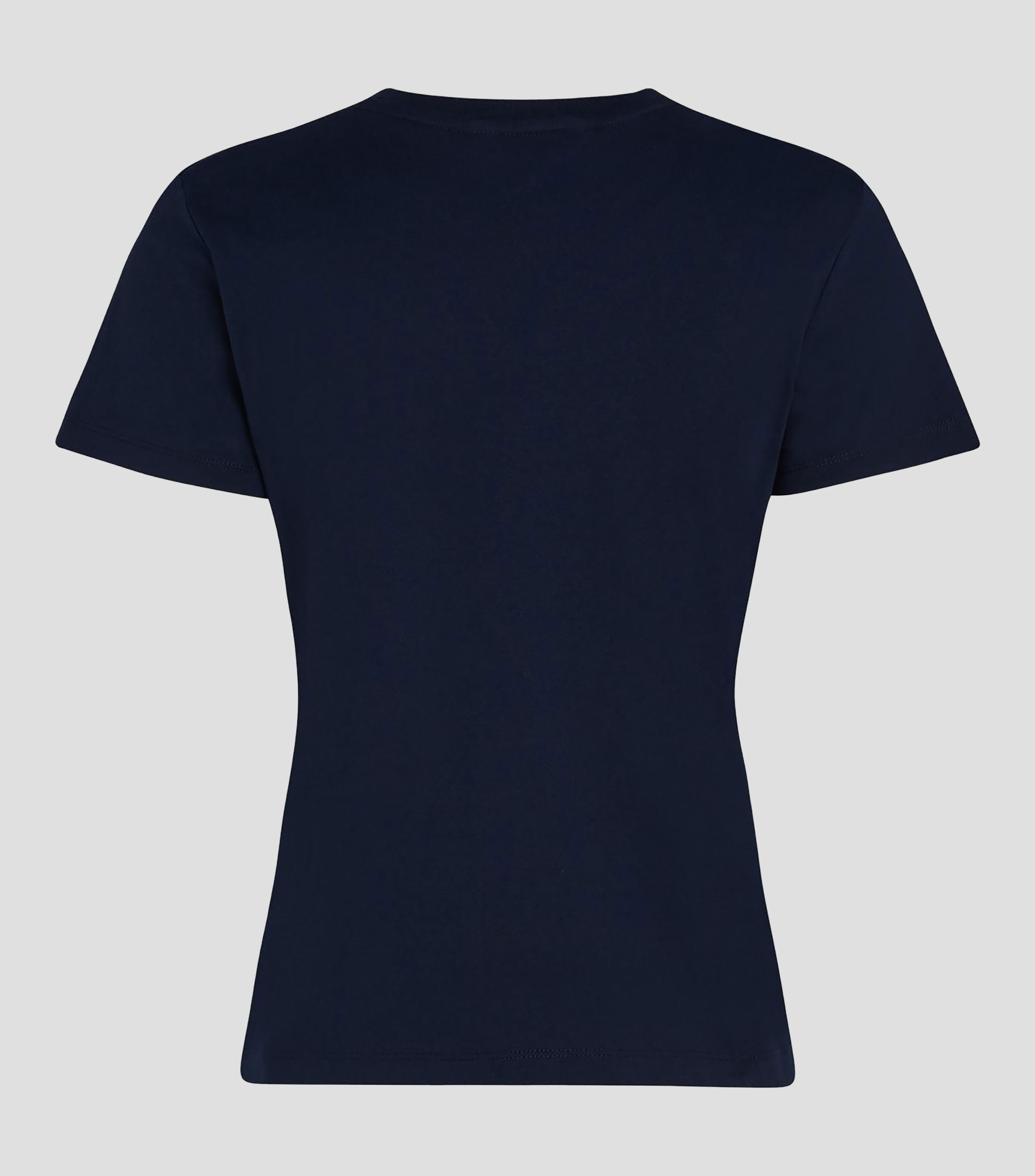 Playera cuello redondo manga corta lisa Mujer