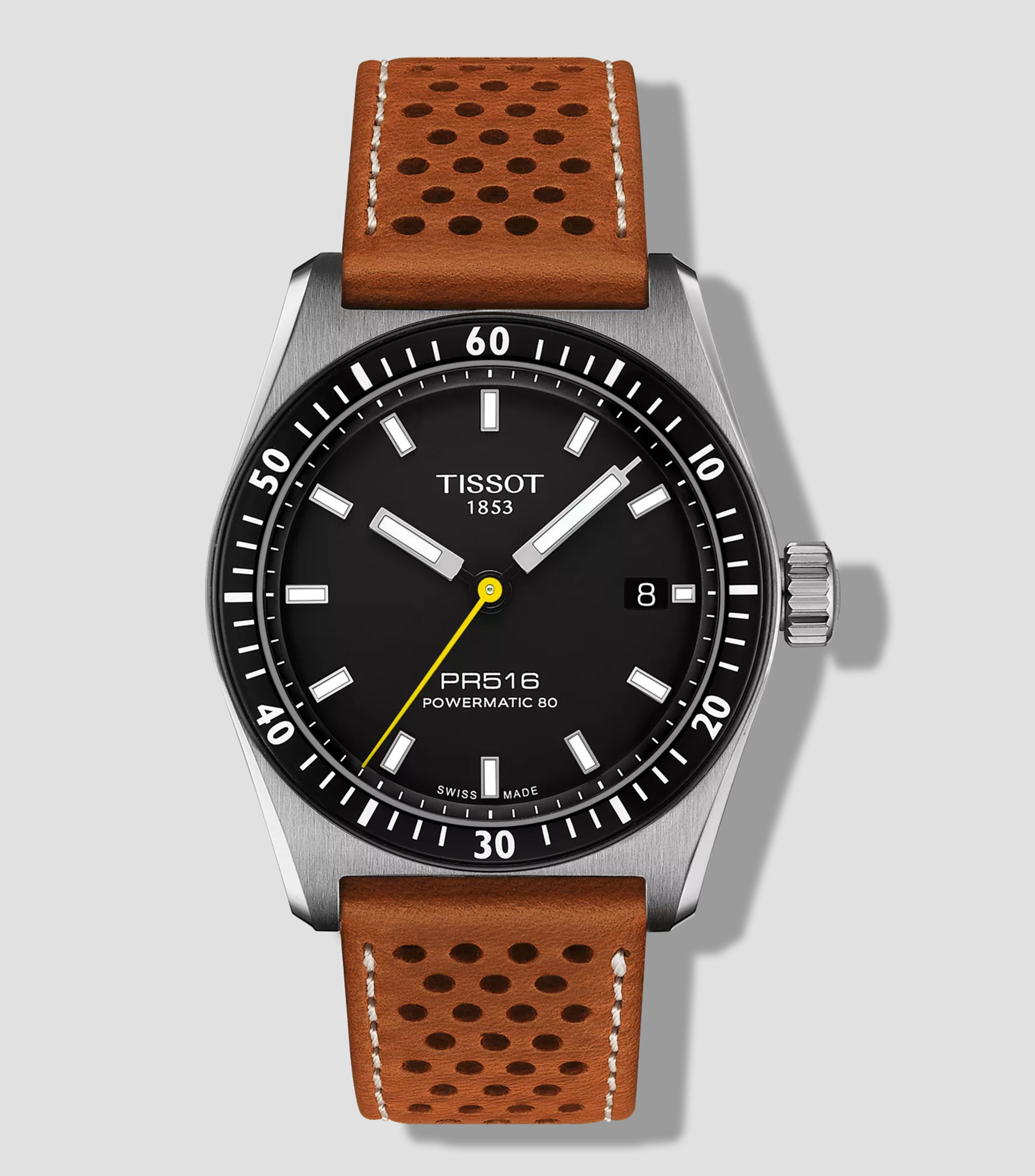 Reloj para hombre Powermatic Deportivo, Plateado